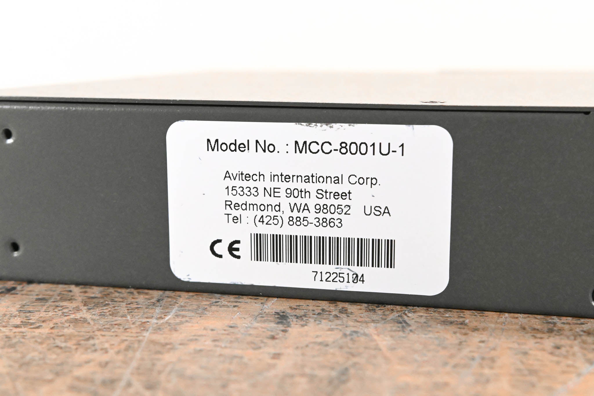 Avitech MCC-8001U Image Scaler / Processor