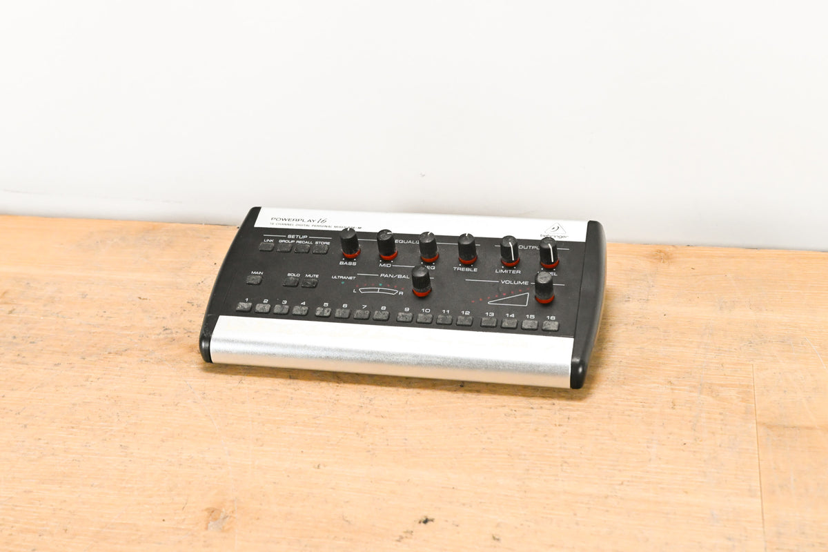 Behringer Powerplay P16-M 16-Channel Digital Personal Mixer