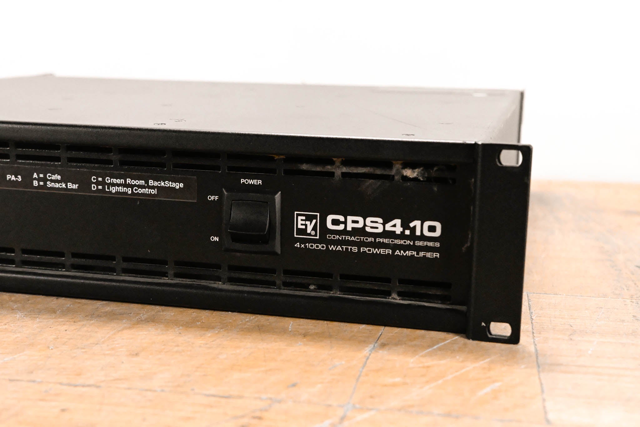 Electro-Voice (EV) CPS4.10 4-Channel 1000W Power Amplifier