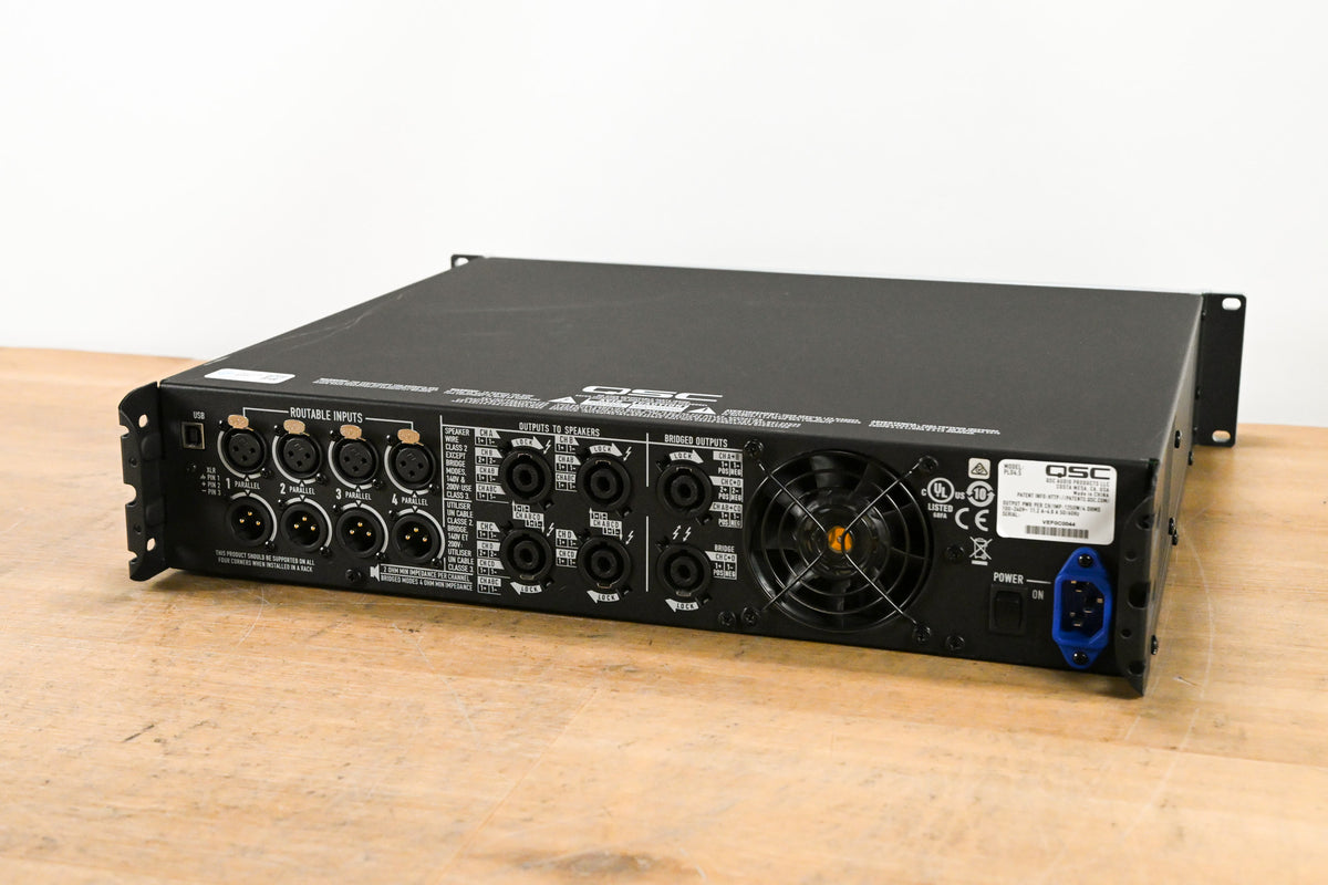 QSC PLD4.5 Four-Channel Power Amplifier with DSP