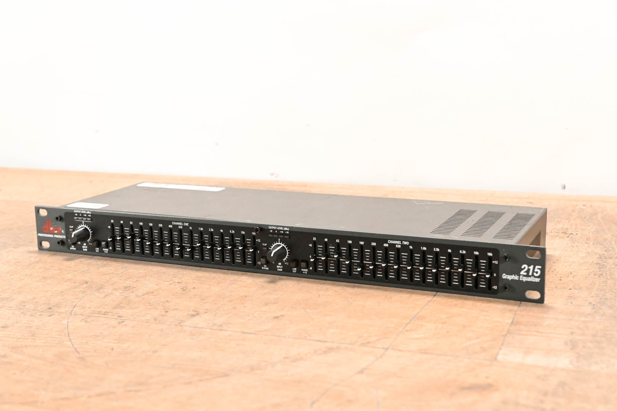 dbx 215 Dual Channel 15-Band Graphic Equalizer