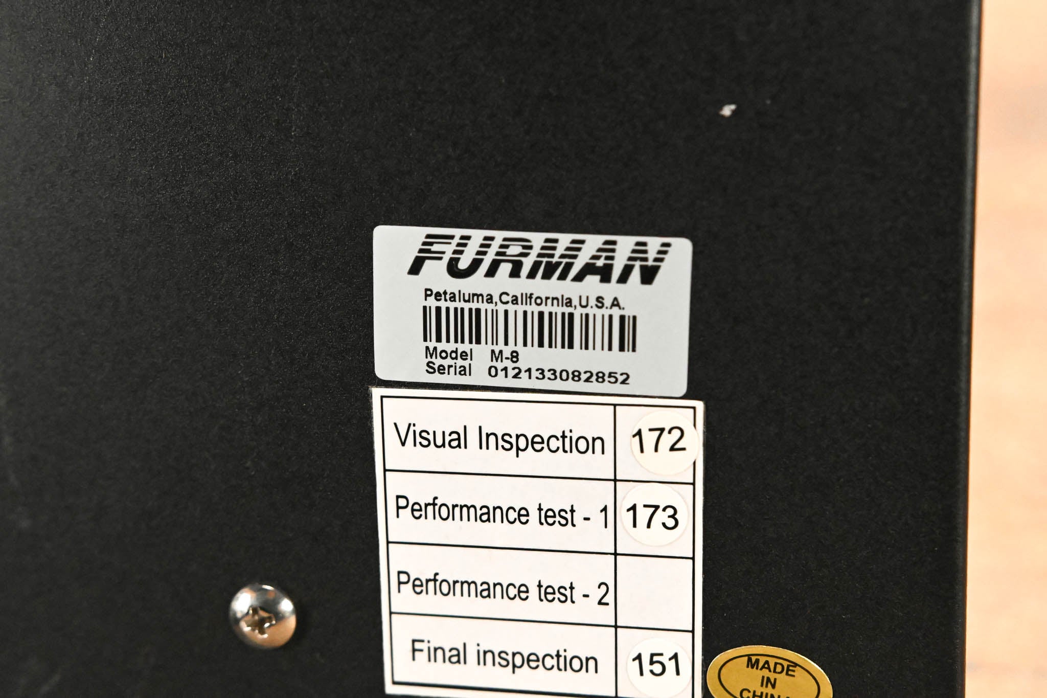 Furman M-8 8-Outlet Power Conditioner