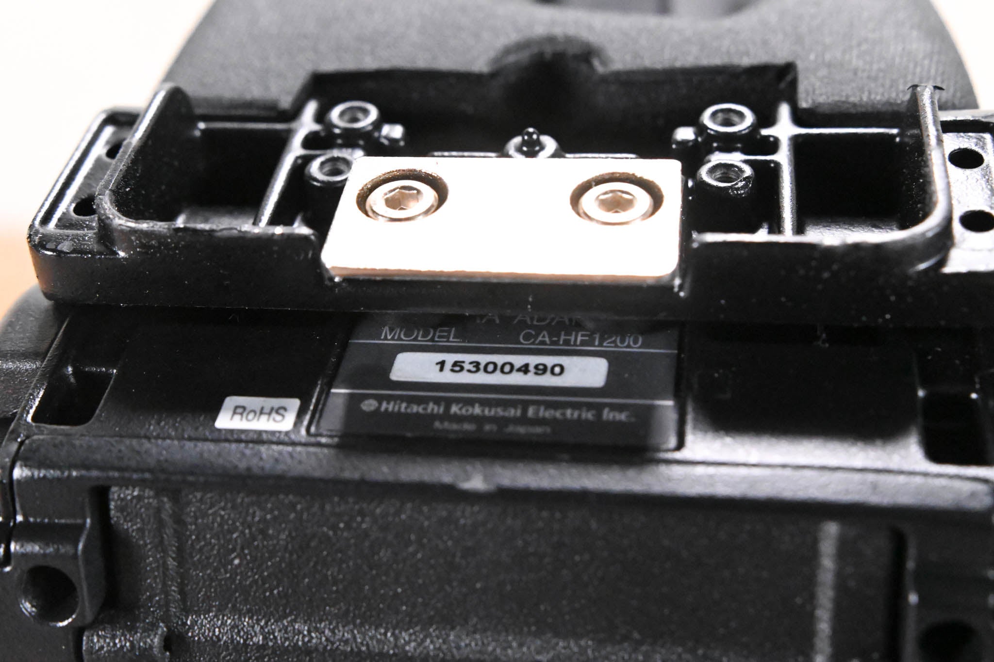 Hitachi Z-HD5500 HDTV Camera Body with CA-HF1200 Fiber Camera Adapter