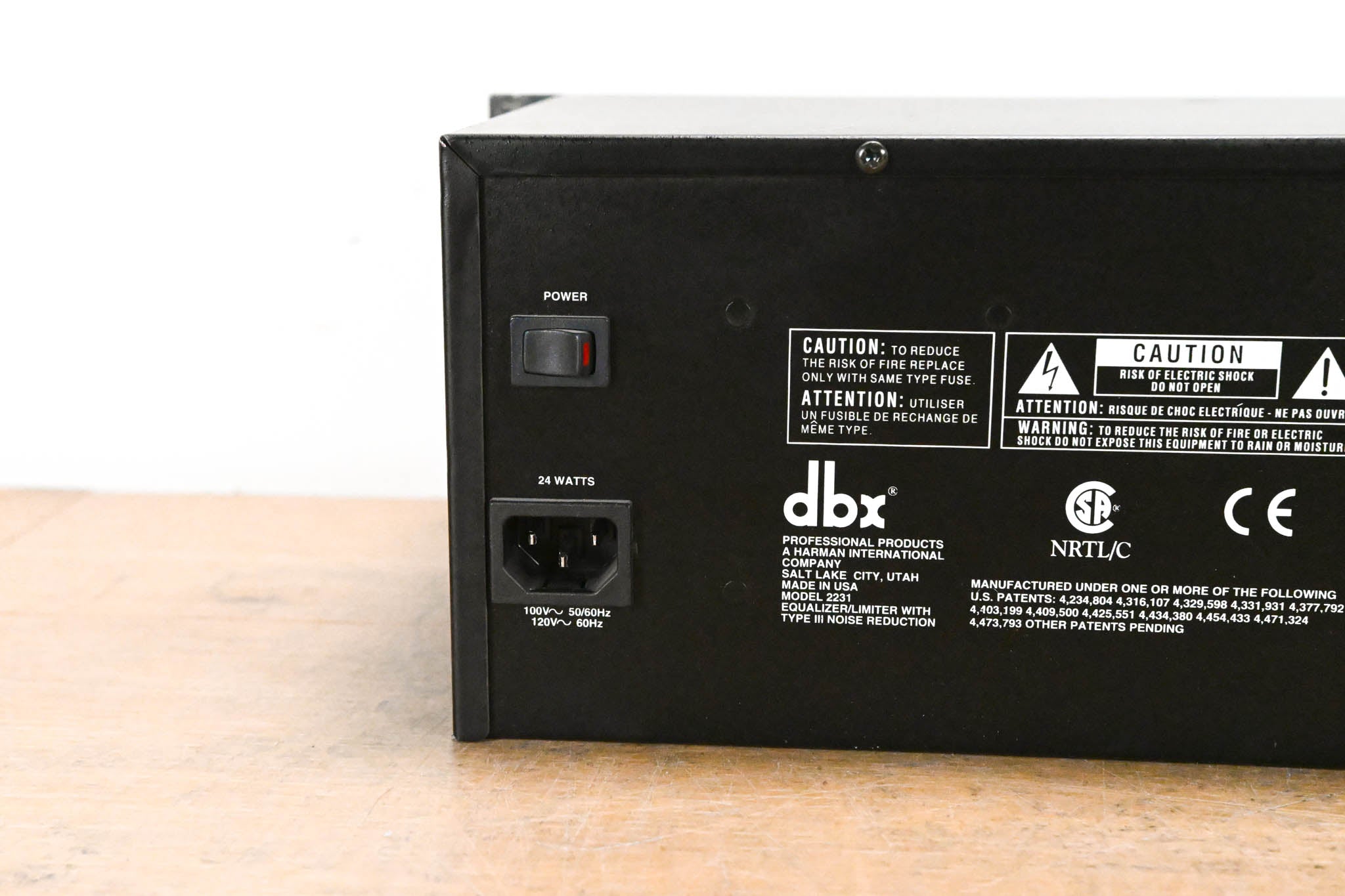 dbx 2231 Dual-Channel 31-Band Graphic Equalizer/Limiter