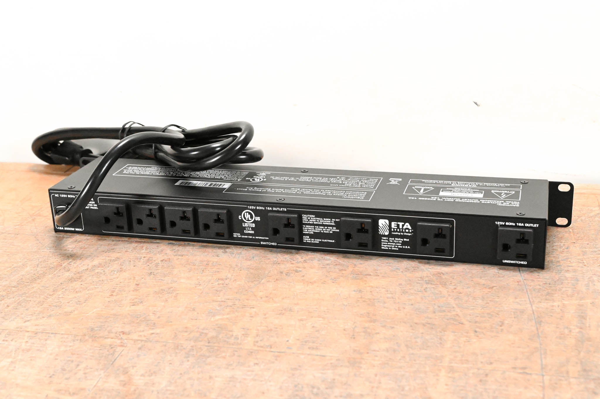 ETA Systems ETA-S20 9-Outlet 20A Power Conditioner and Distribution Unit