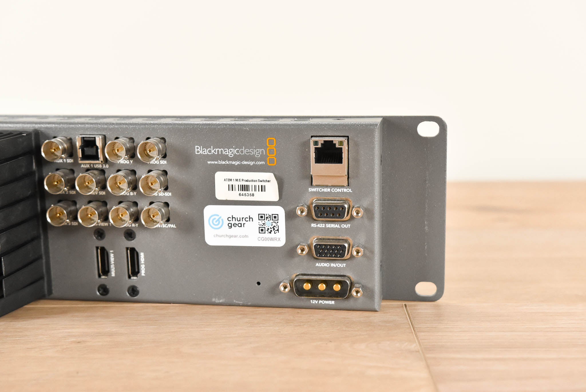 Blackmagic Design ATEM 1 M/E Production Switcher (NO POWER SUPPLY)