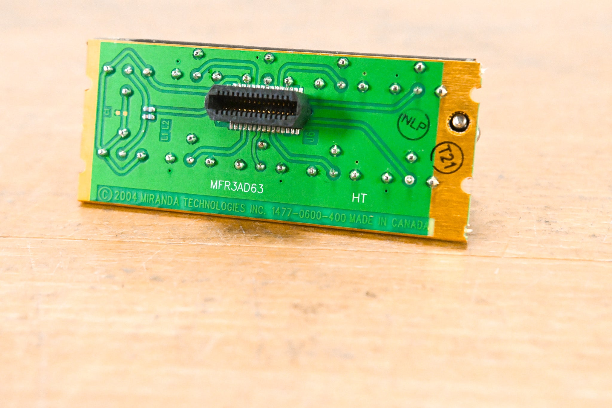 Miranda VDA-1002 Rear I/O Module for Densité Frame