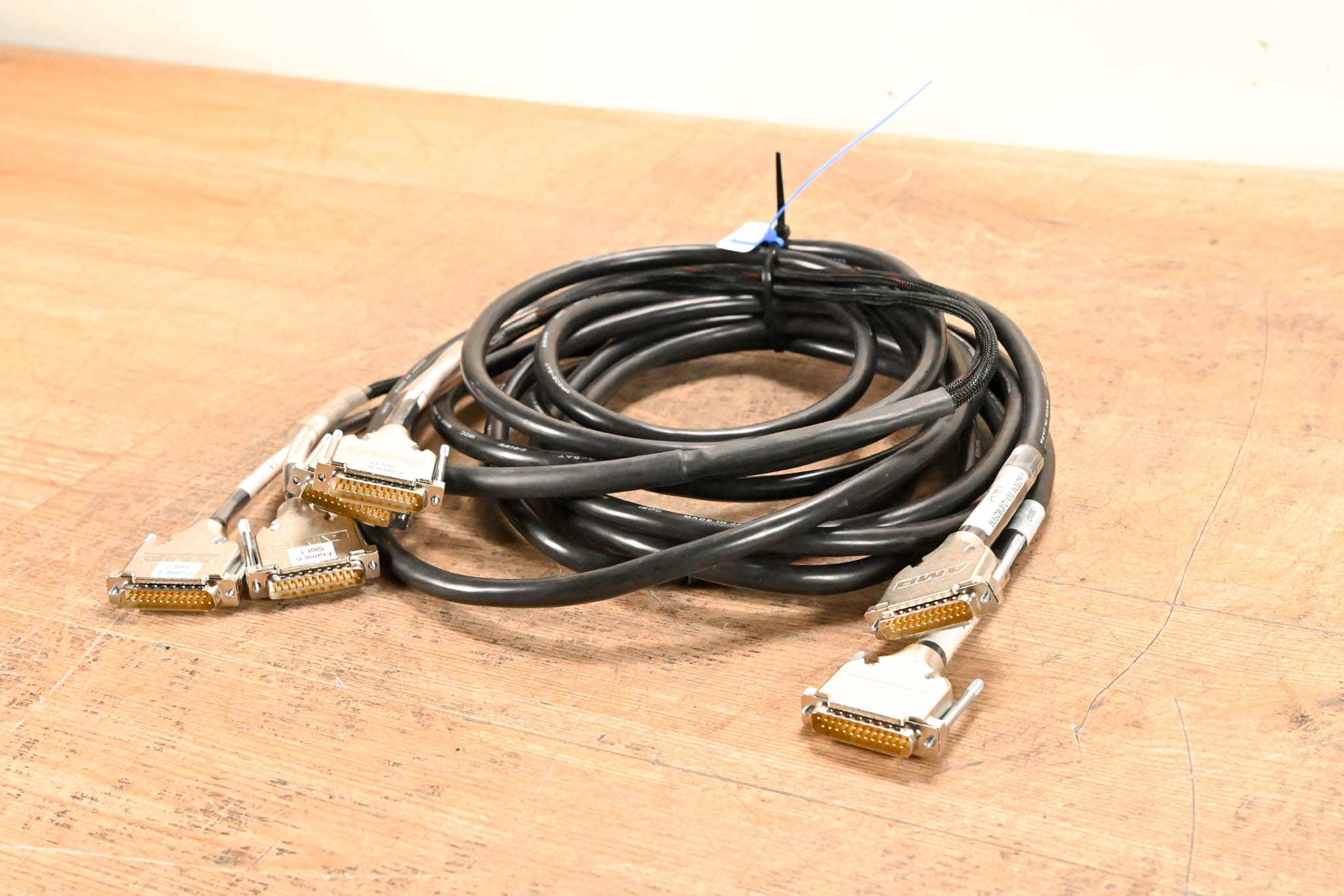 Unbranded DB25IM to (2)DB25IM TASCAM Pinout Cable - 13.5' (PAIR)