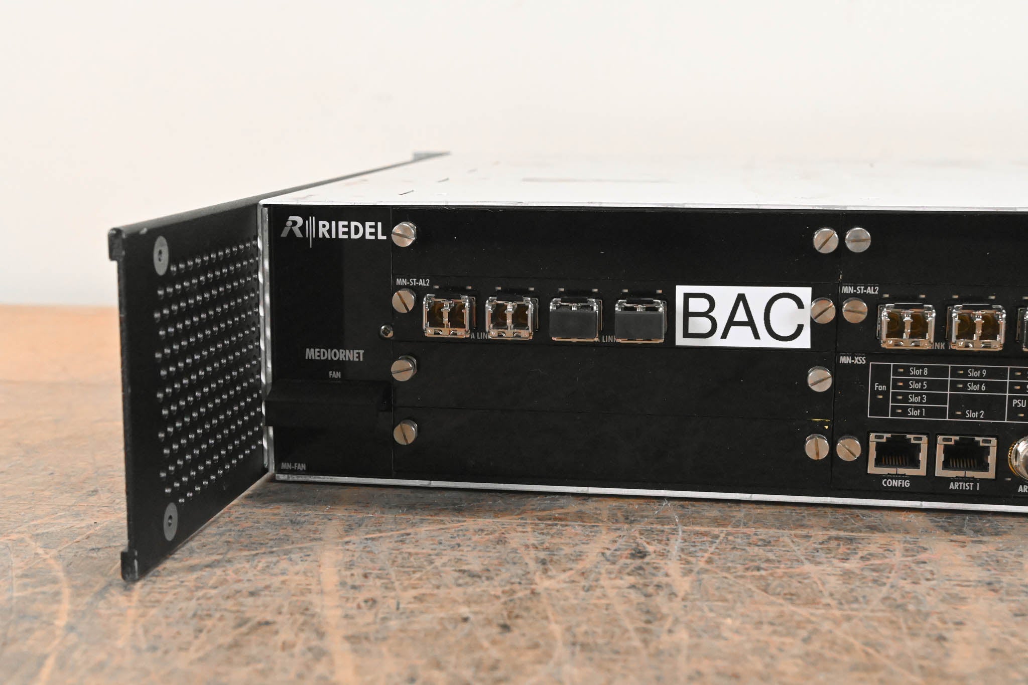 Riedel MediorNet MN-2RU Rackmount Modular Mainframe
