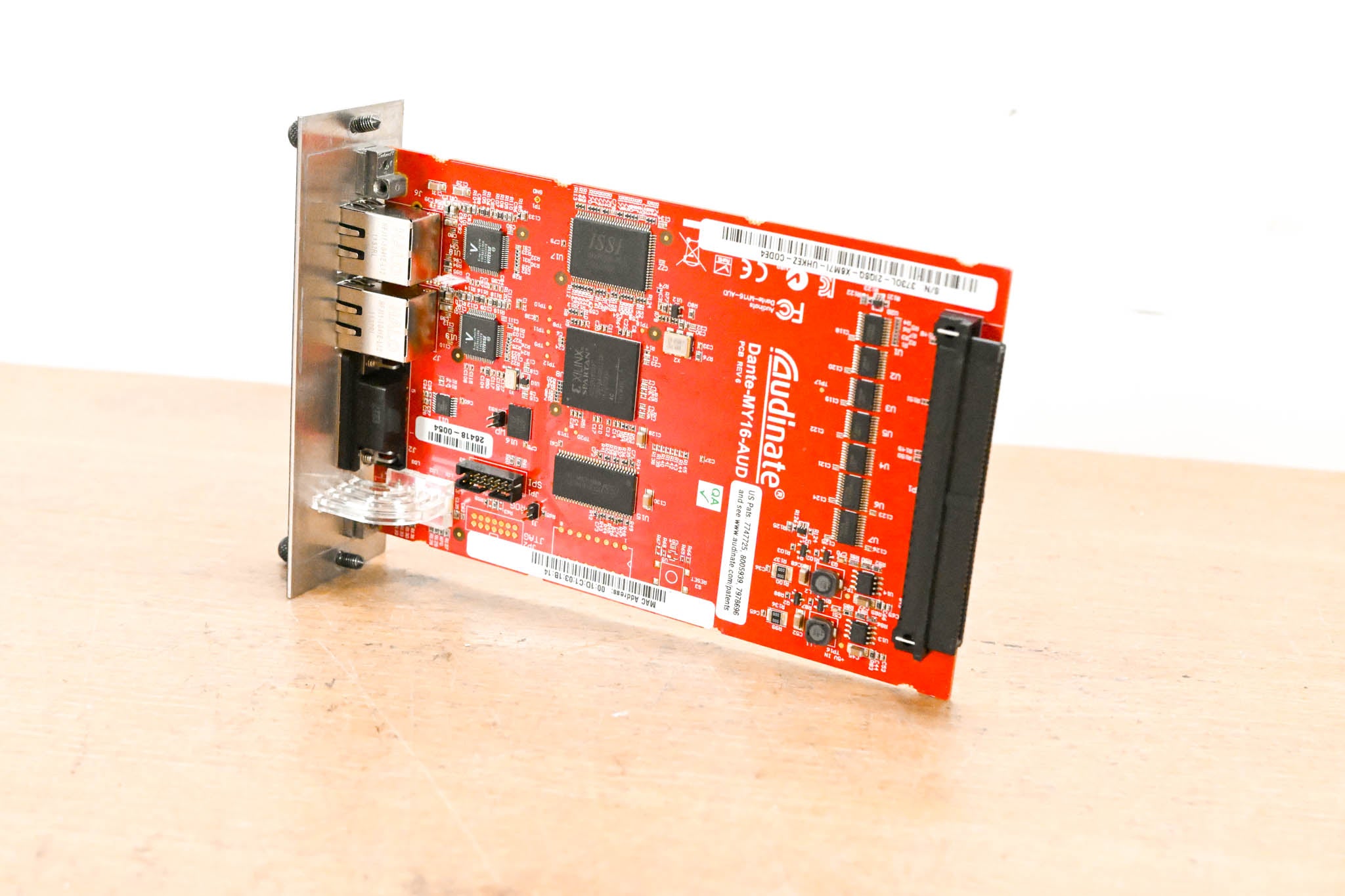 Audinate Dante-MY16-AUD 16-Channel Dante Network I/O Card