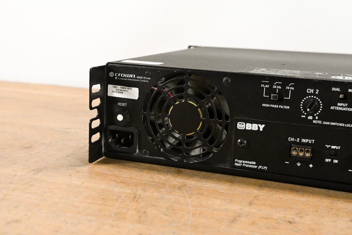 Crown CTs 3000 Two-Channel 1500W Power Amplifier