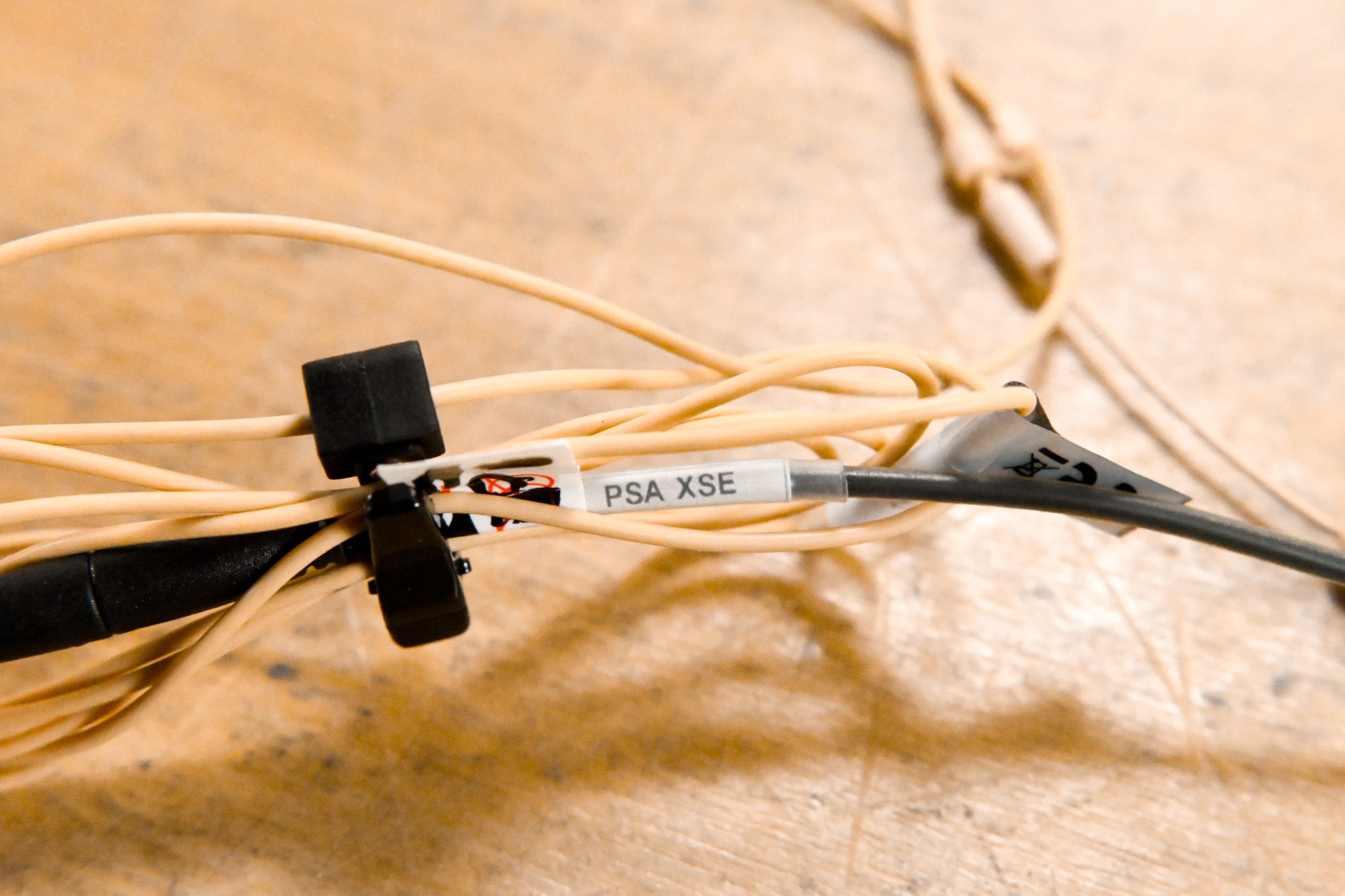 Point Source Audio CO-8WD-XSE-BE OMNI Waterproof Headset Mic for Senn.