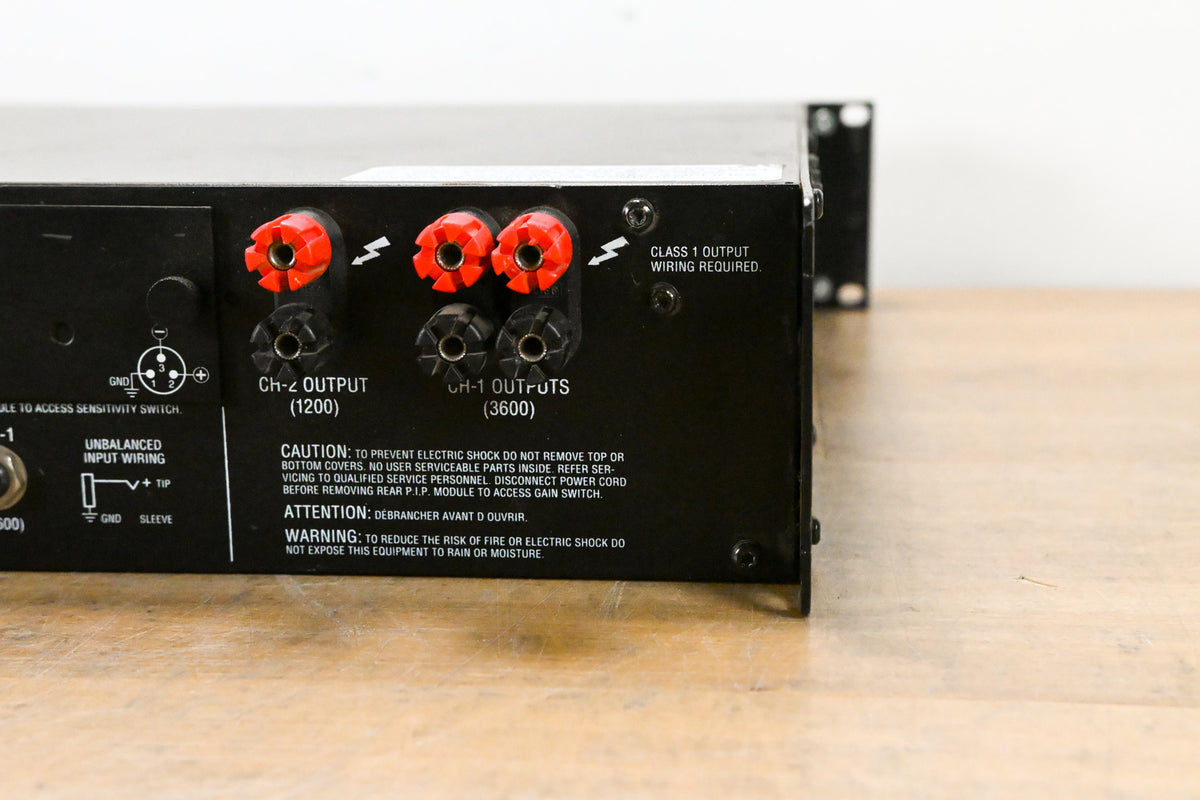 Crown Macro-Tech 36x12 2-Channel Power Amplifier