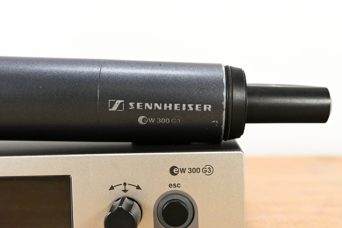 Sennheiser ew 300 G3 Handheld Wireless System 626-668MHz NO POWER SUPPLY