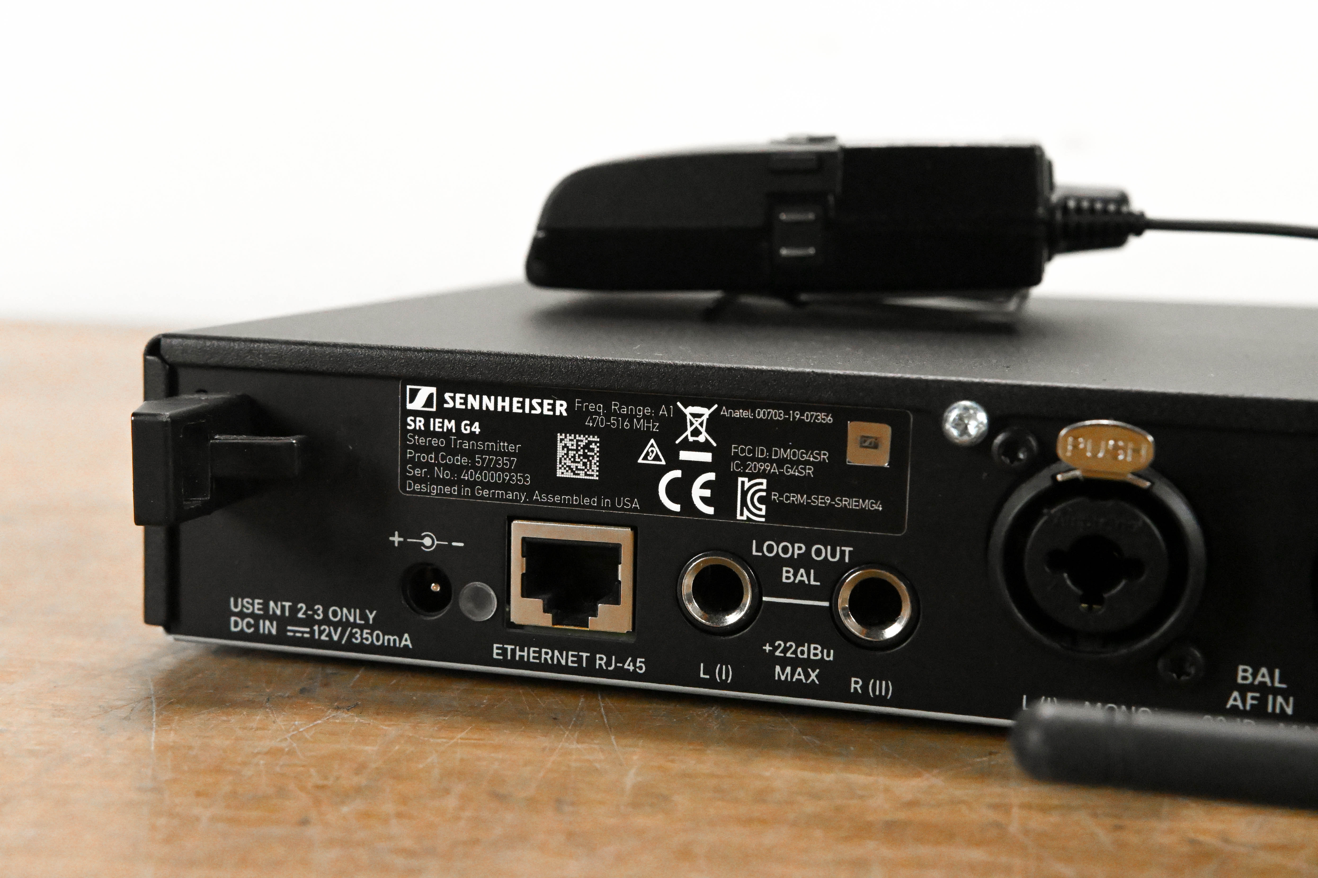 Sennheiser ew IEM G4 Wireless In-Ear Monitoring System 470-516 MHz