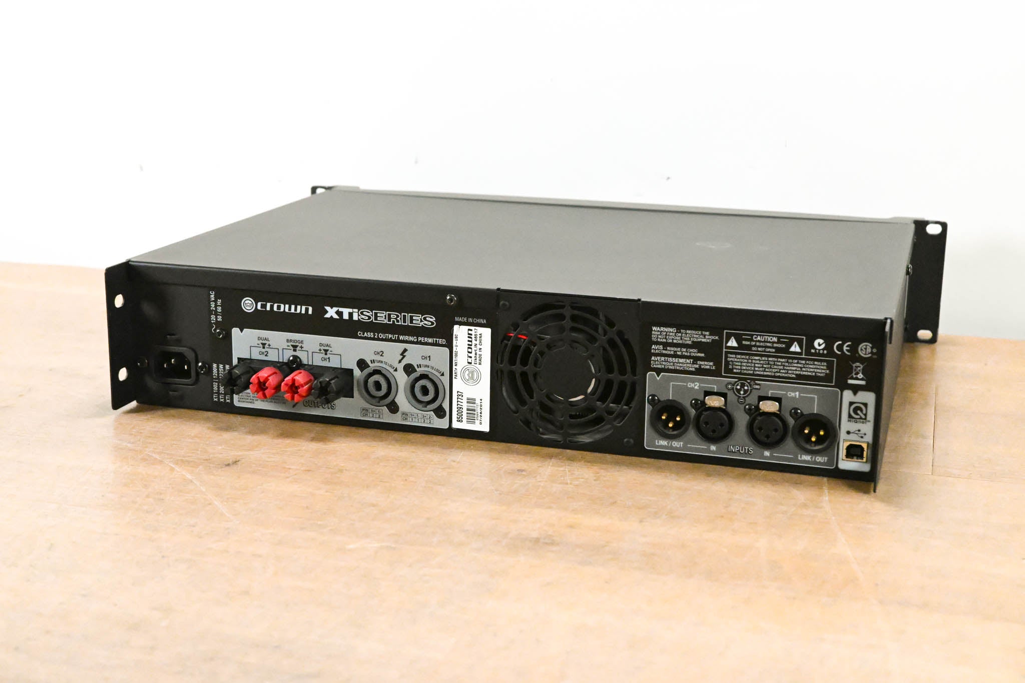 Crown XTi 1002 2-Channel 500W Power Amplifier