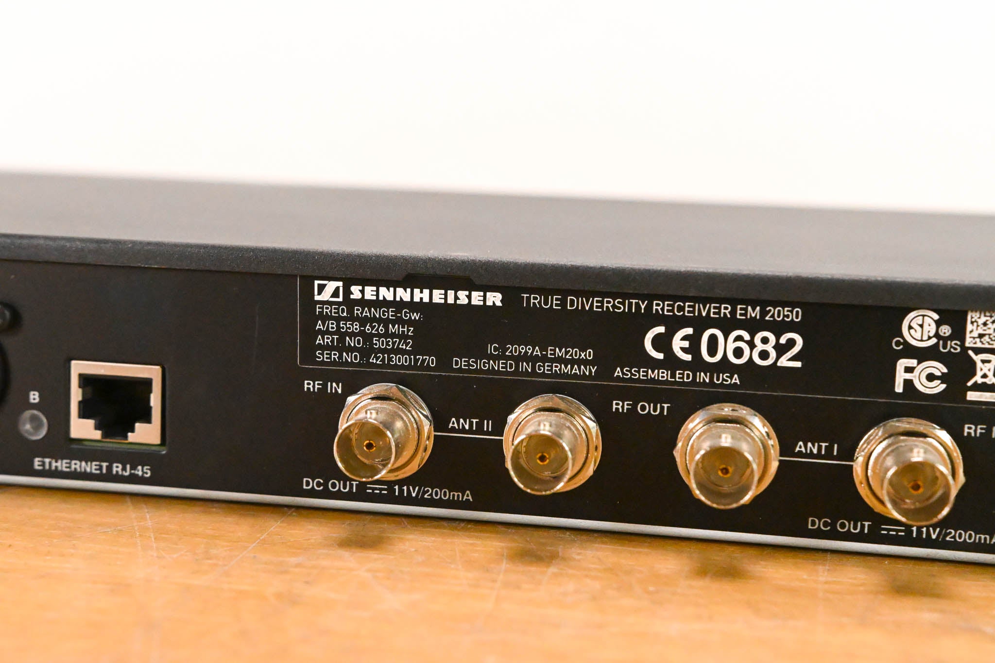 Sennheiser EM 2050 Dual Wireless Receiver - 558-626 MHz