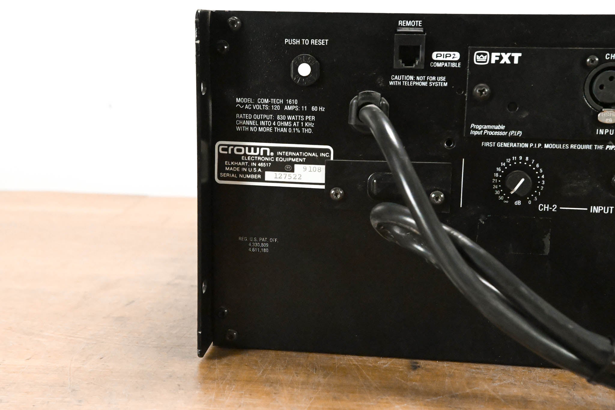 Crown Com-Tech 1610 2-Channel Power Amplifier