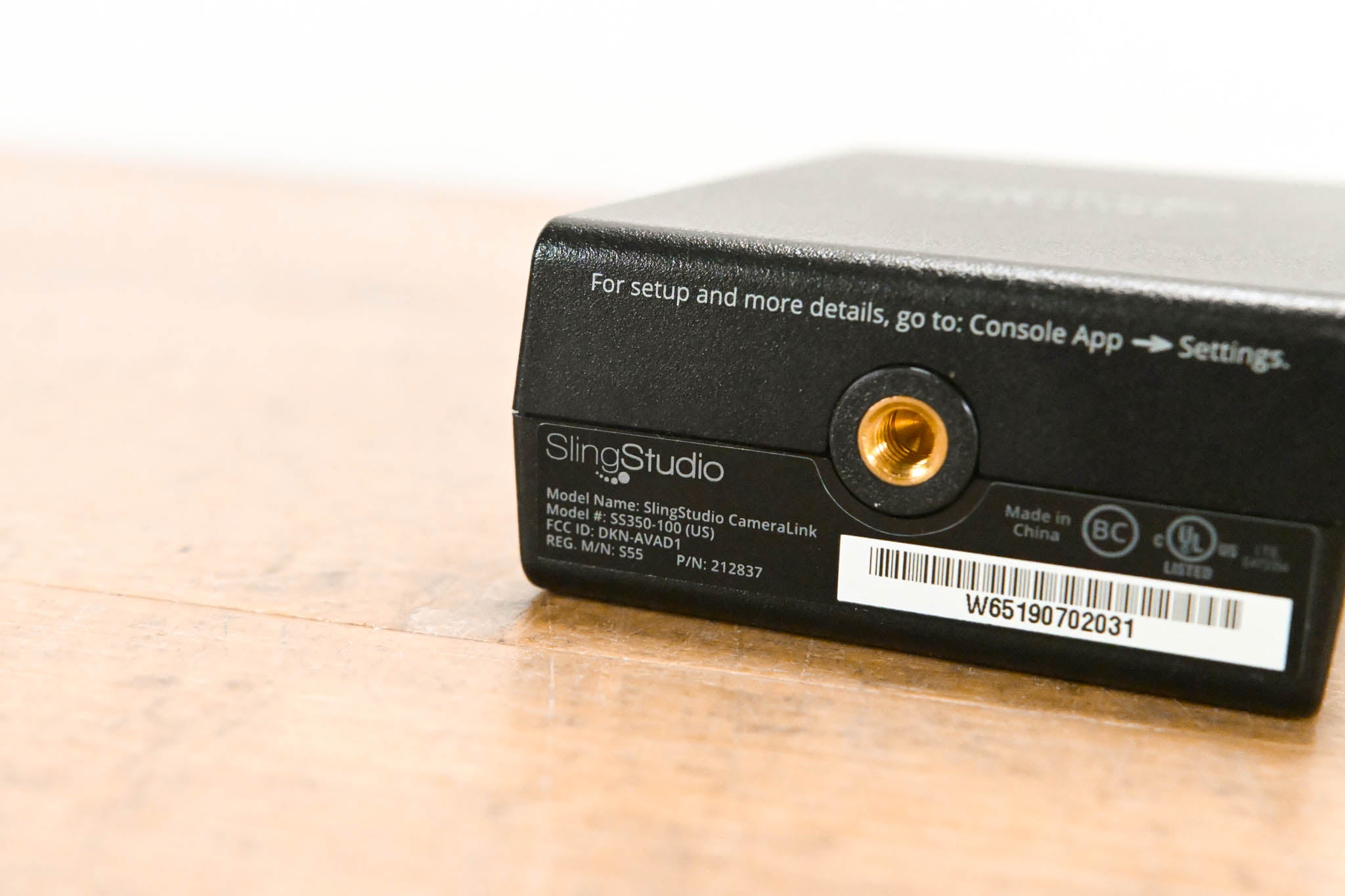 SlingStudio CameraLink