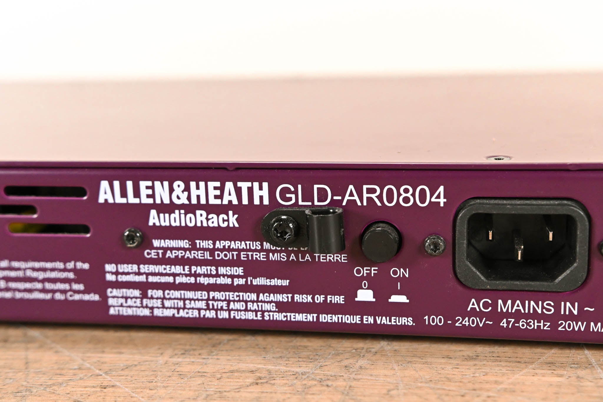 Allen & Heath GLD-AR84 8x4 I/O Expander AudioRack