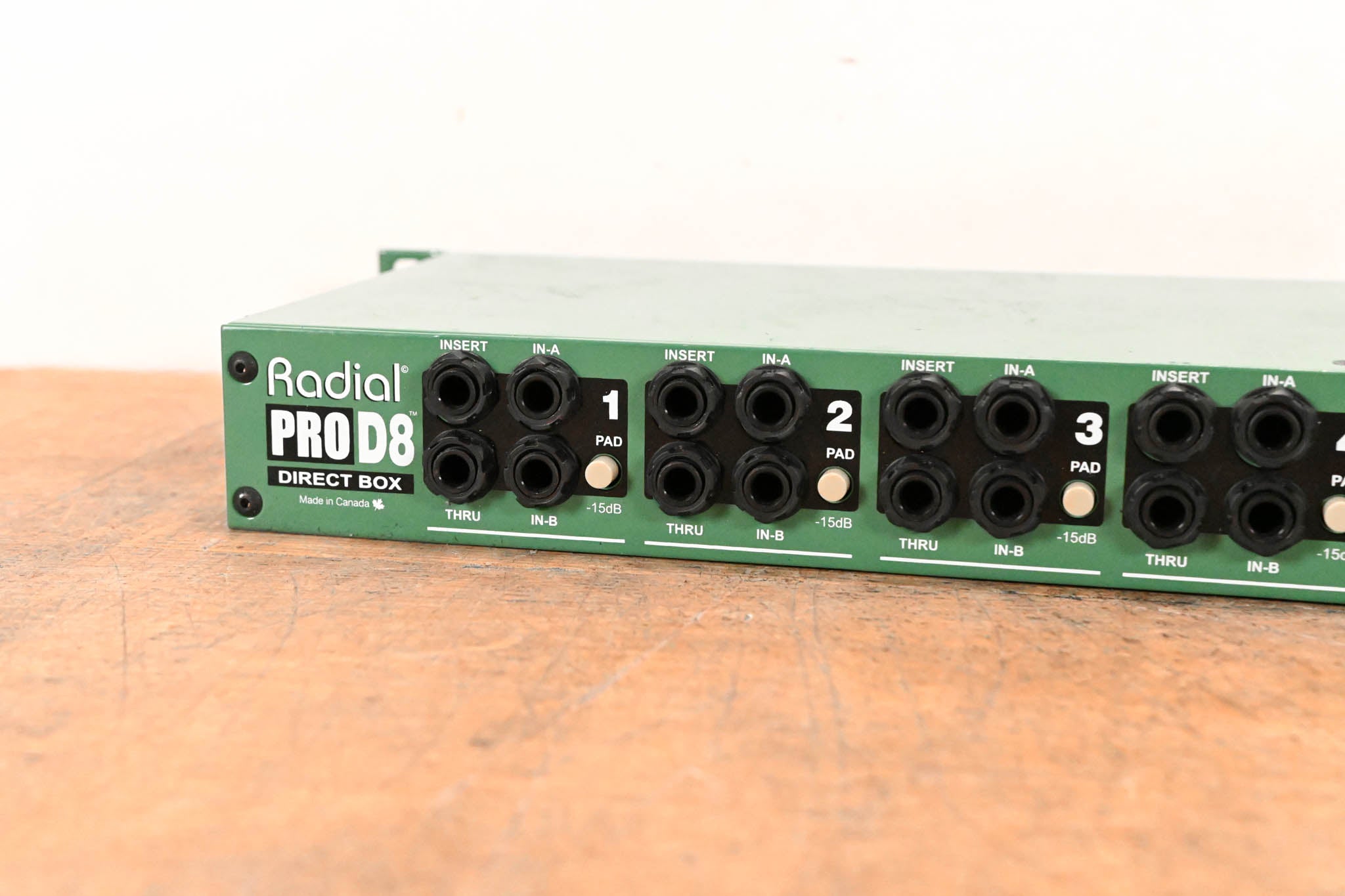 Radial Engineering ProD8 8-Channel Passive Instrument Direct Box