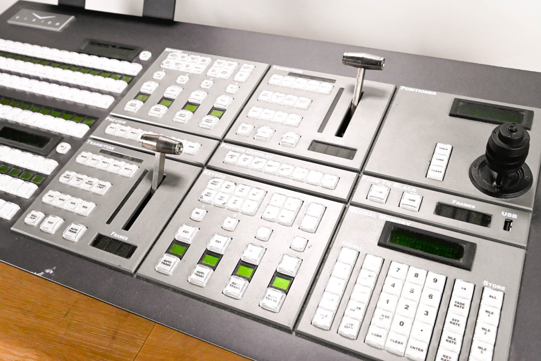 Ross V2P-001 Vision 2 Control Panel w/ V-159-16 Auxiliary Control Panel