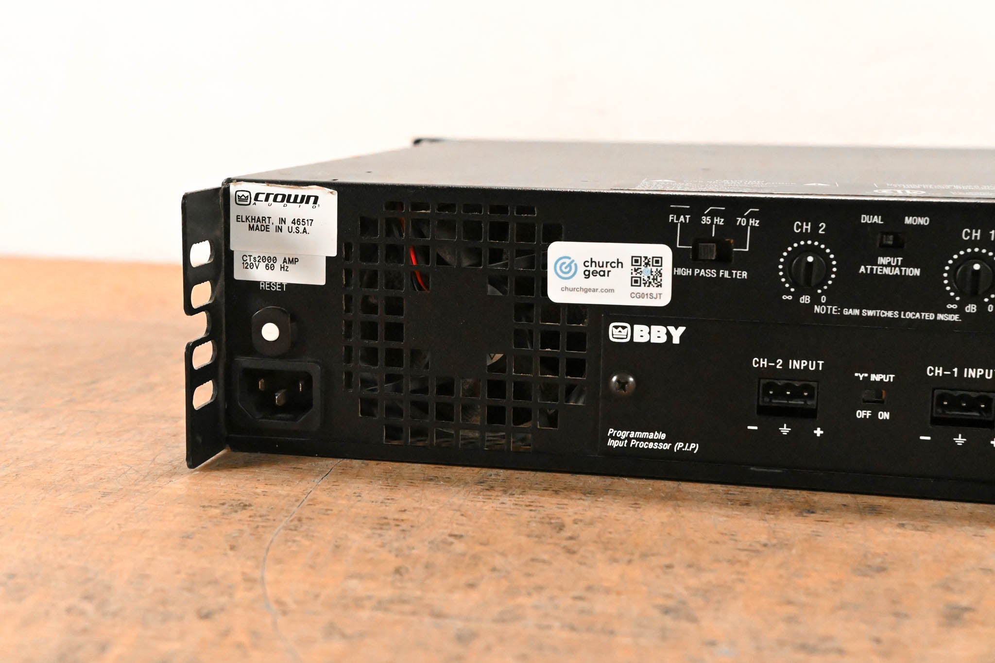 Crown CTs 2000 2-Channel 1000W Power Amplifier