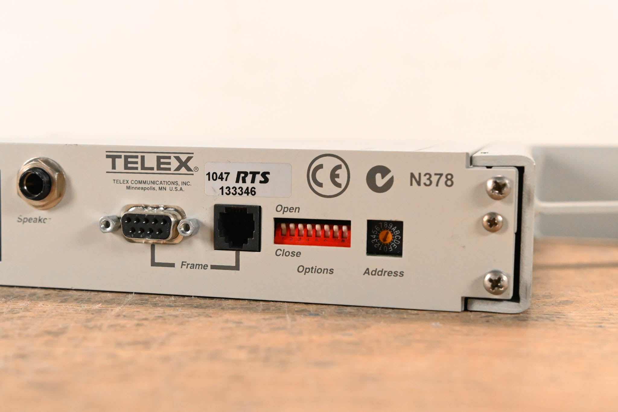 RTS MKP-4 4-Position Rackmount/Desktop Keypanel  - 4 pin