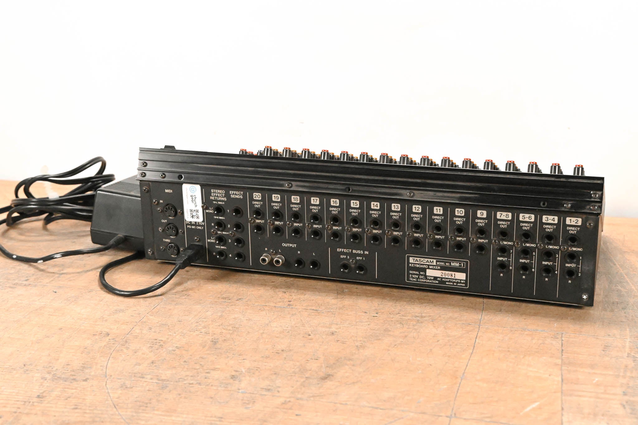 TASCAM MM-1 Keyboard Mixer / Microphone Preamplifier