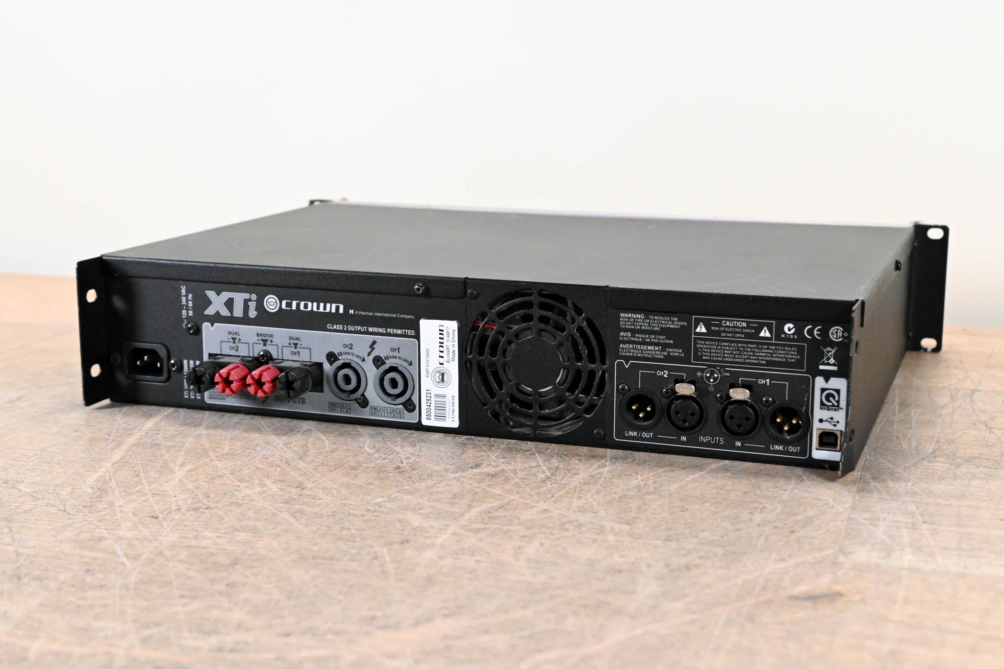 Crown XTi 4000 Stereo Power Amplifier with DSP