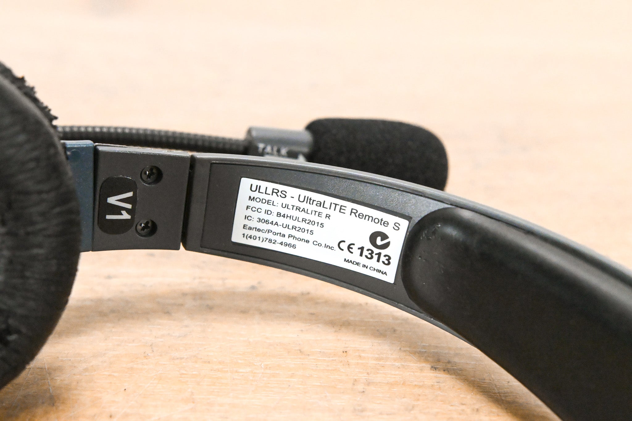 Eartec Ultralite R Single-Ear Remote Headset (ULLRS)