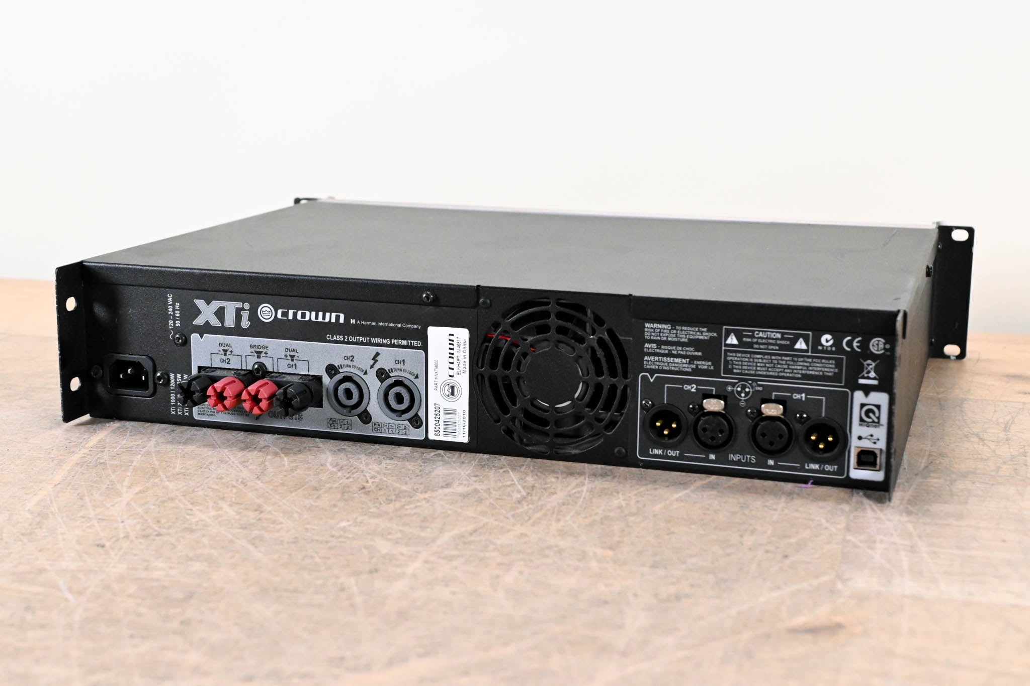 Crown XTi 4000 Stereo Power Amplifier with DSP