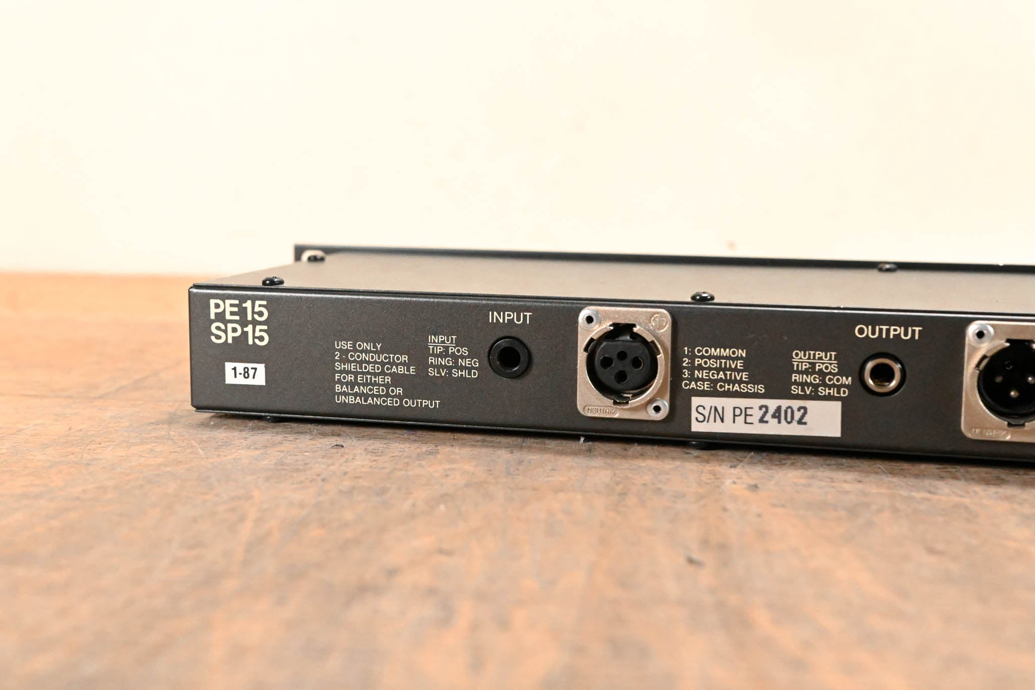 Rane SP 15 5-Band Parametric Equalizer