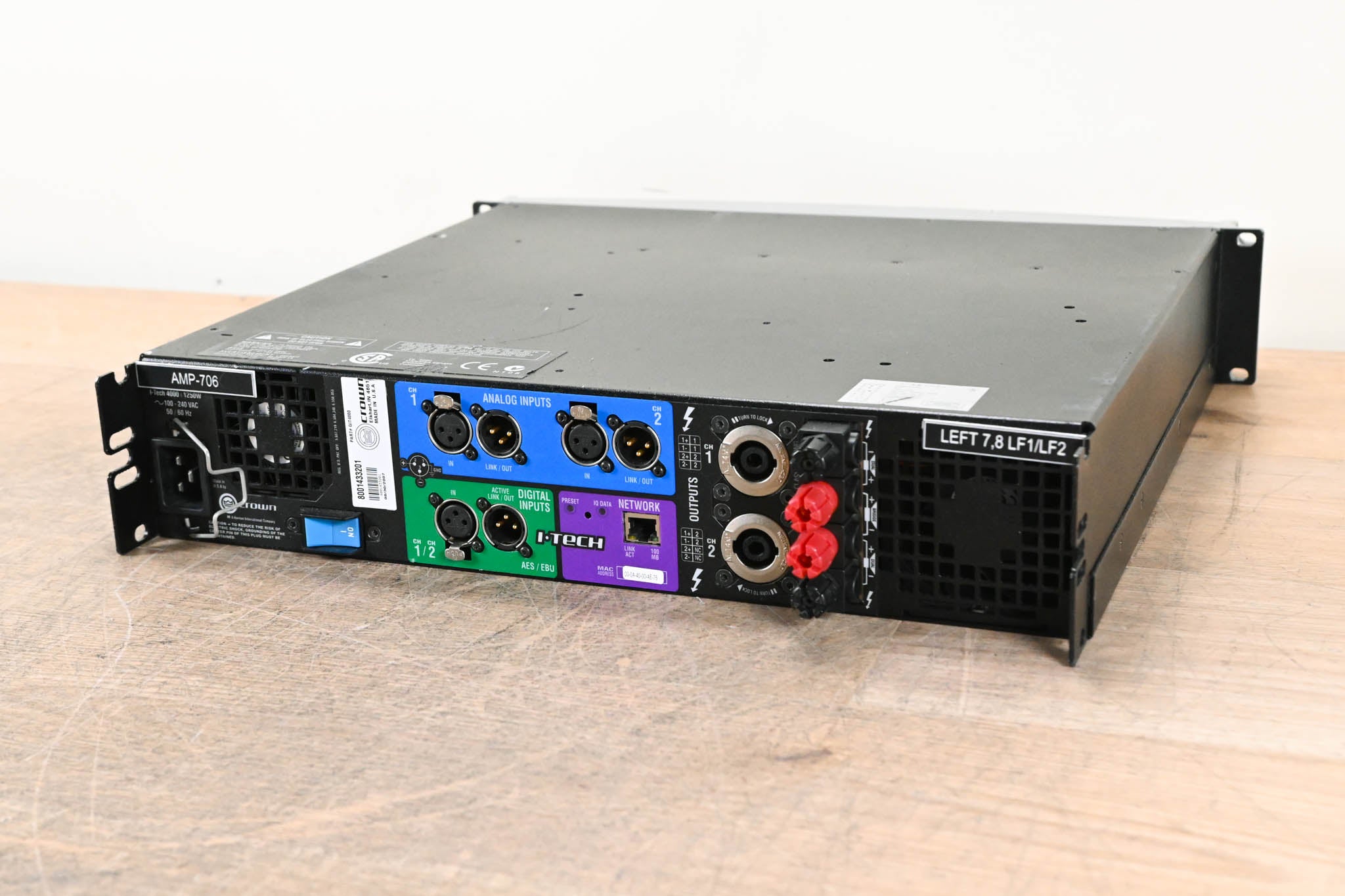 Crown I-Tech 4000 2-Channel Power Amplifier