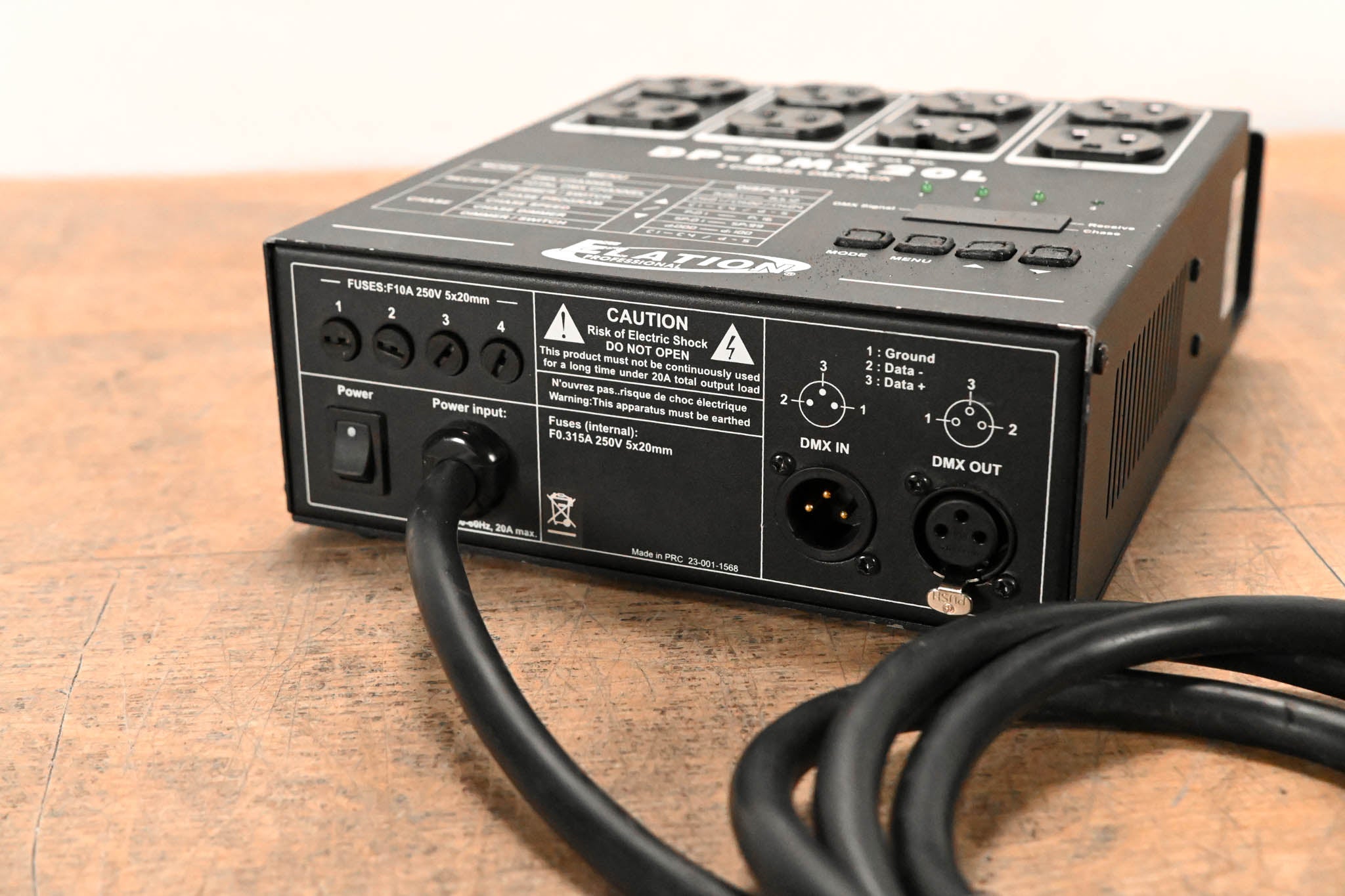 Elation DP-DMX20L 4-Channel DMX Dimmer/Switch Pack