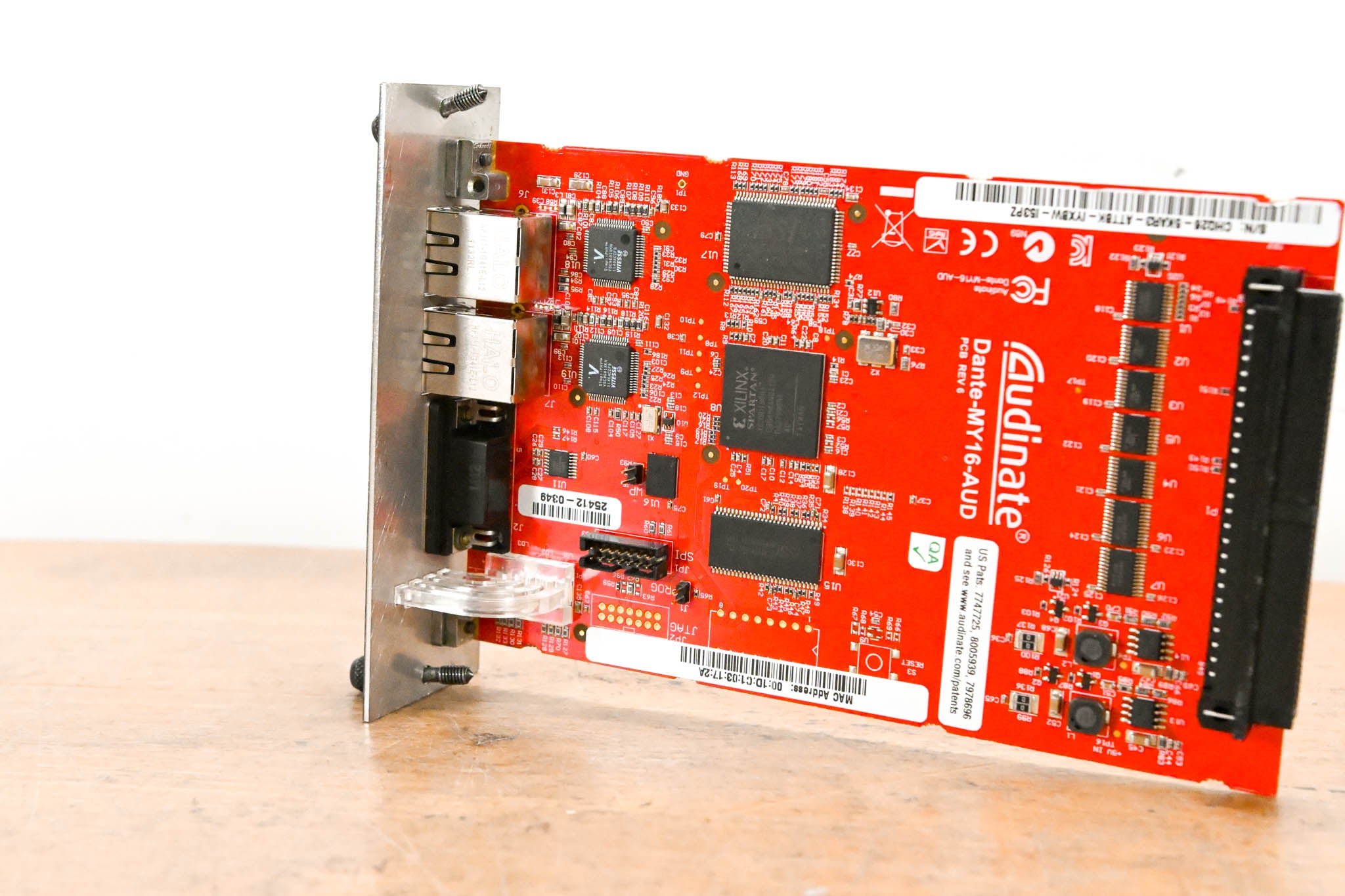 Audinate Dante-MY16-AUD 16-Channel Dante Network I/O Card