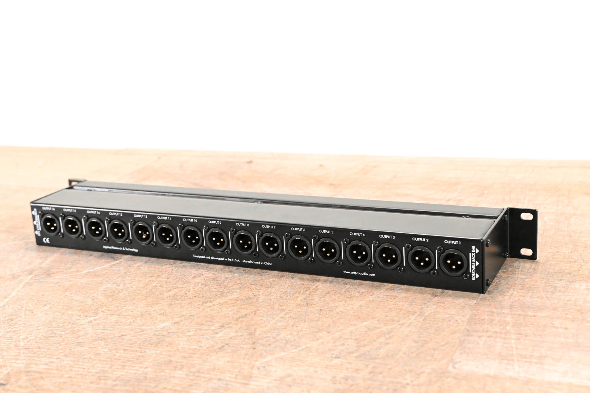 ART P16 16-Channel XLR Balanced Patchbay