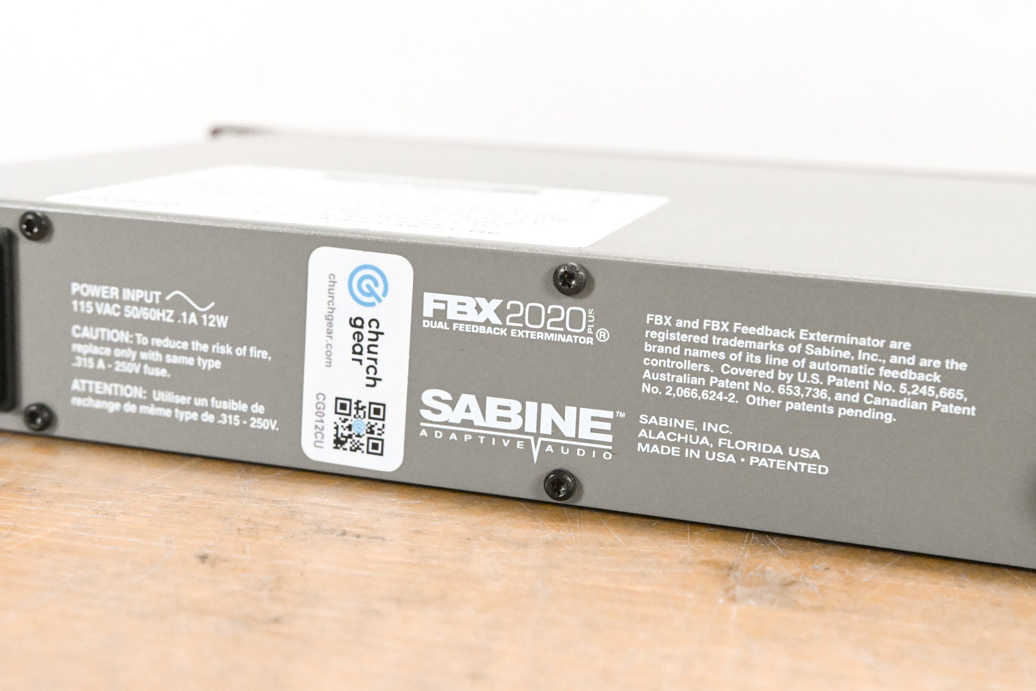 Sabine FBX2020 Plus Dual Feedback Exterminator