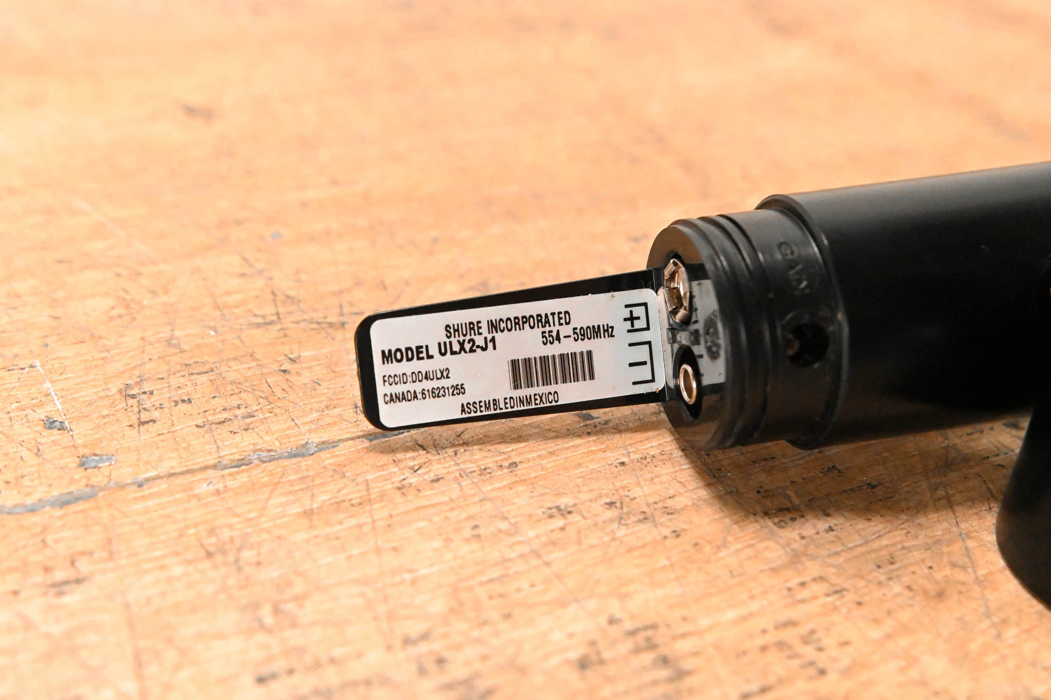 Shure ULX2/BETA87A Wireless Handheld Transmitter - J1 Band: 554-590 MHz