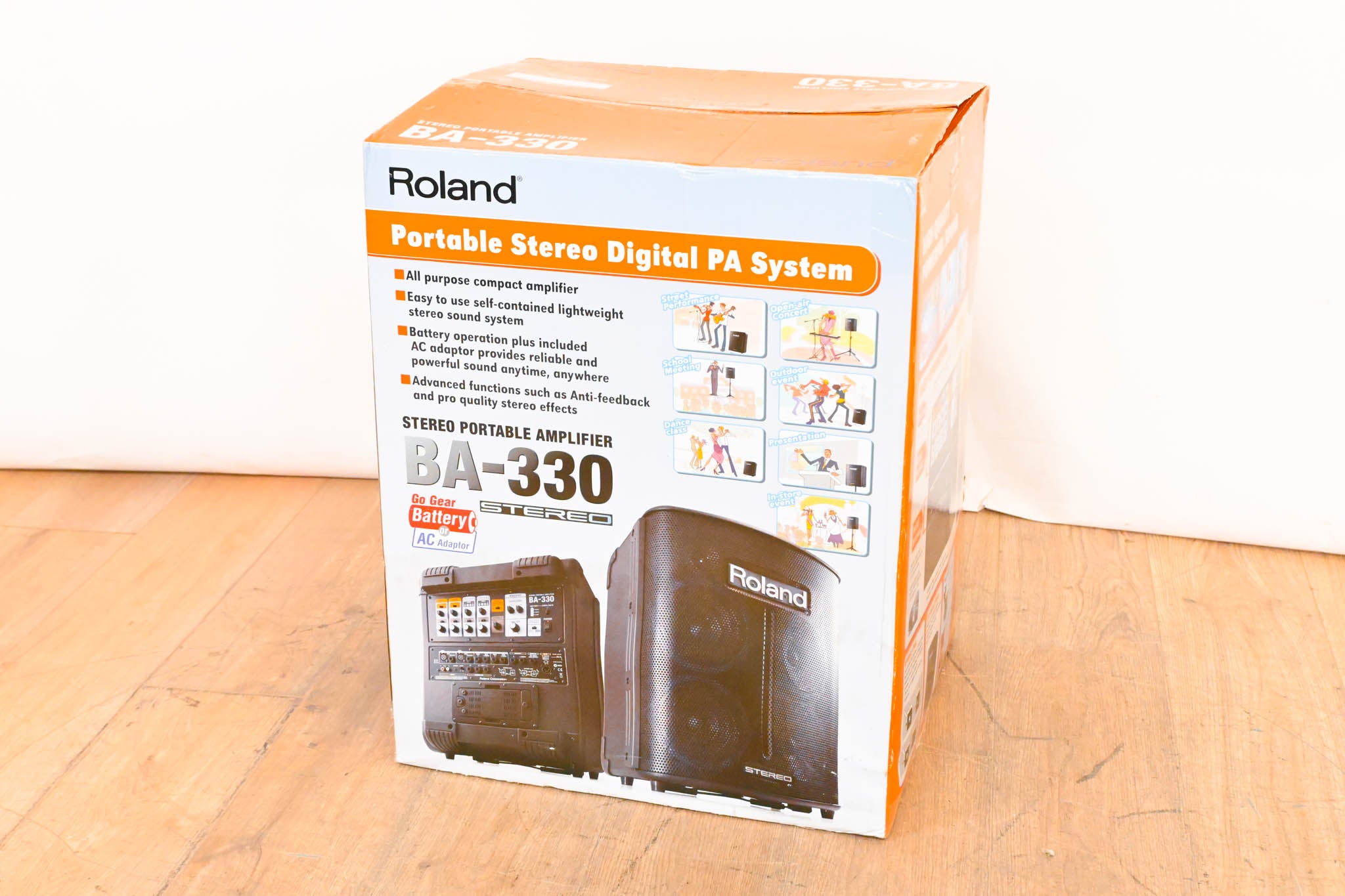 Roland BA-330 Portable Stereo PA System