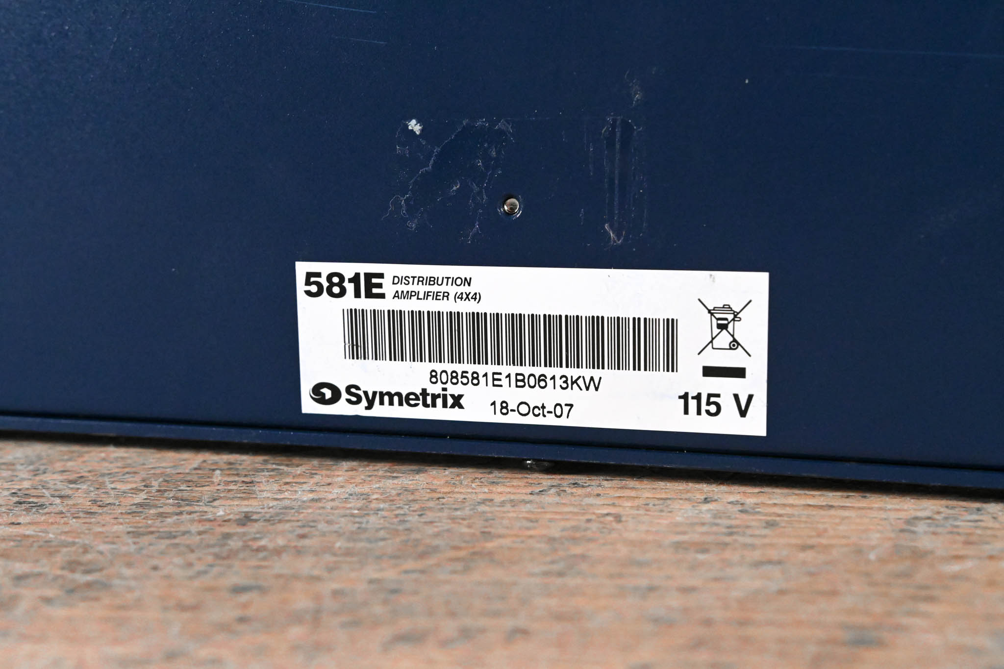 Symetrix 581E Distribution Amplifier (4x4)