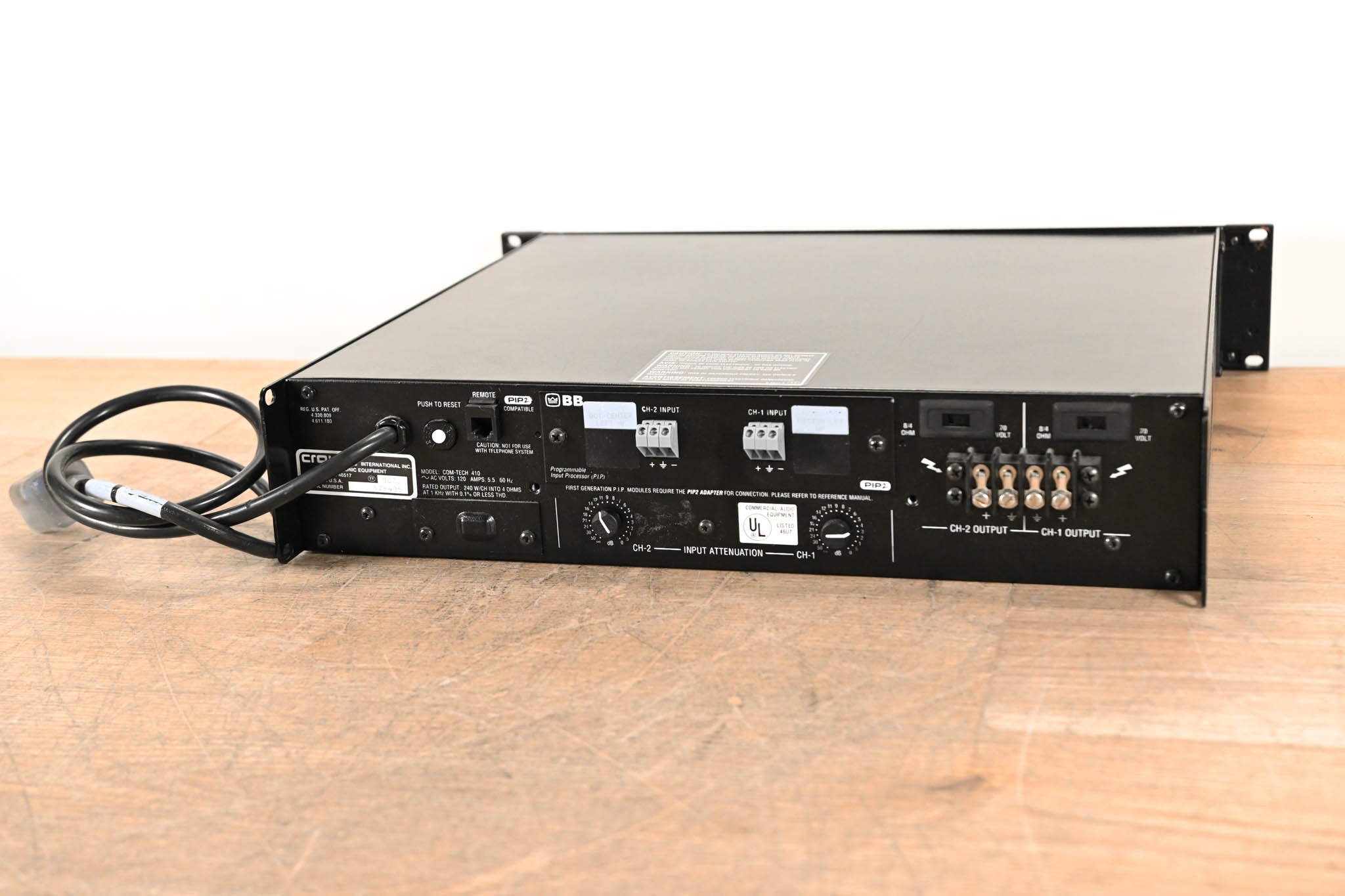 Crown Com-Tech 410 2-Channel Power Amplifier