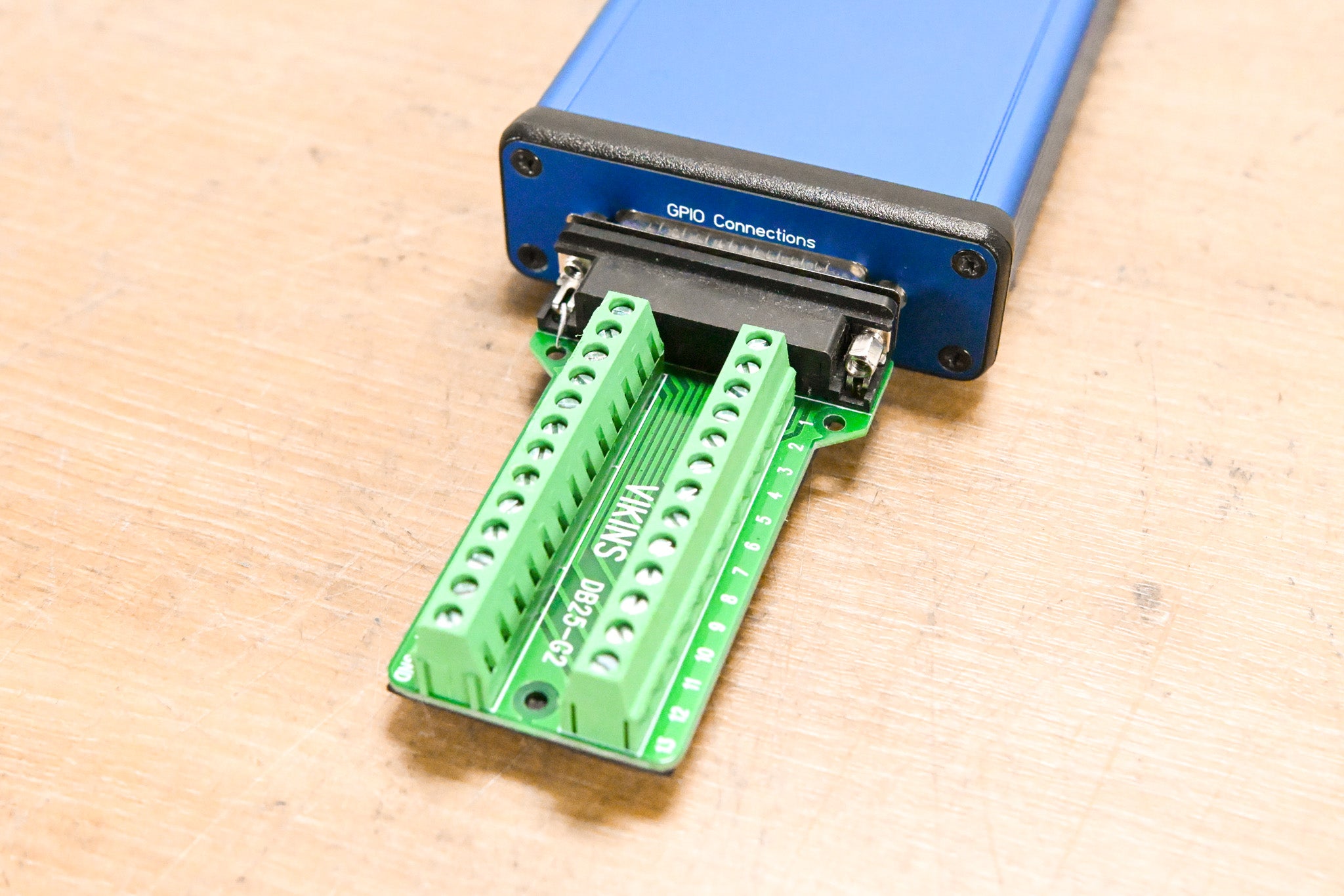 SKAARHOJ ETH-GPI Link GPIO Interface w/ DB25 Breakout (NO POWER SUPPLY)