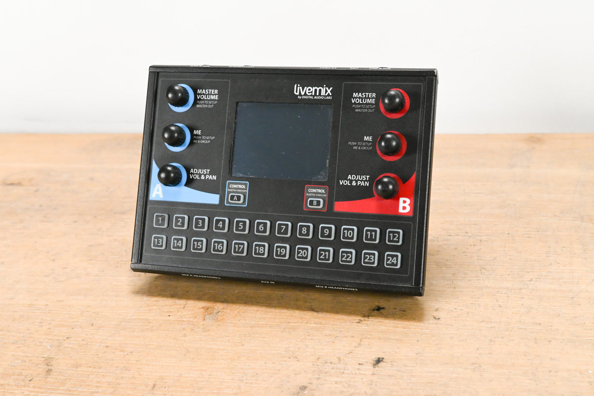Digital Audio Labs LiveMix CS-DUO Personal Monitor Mixer