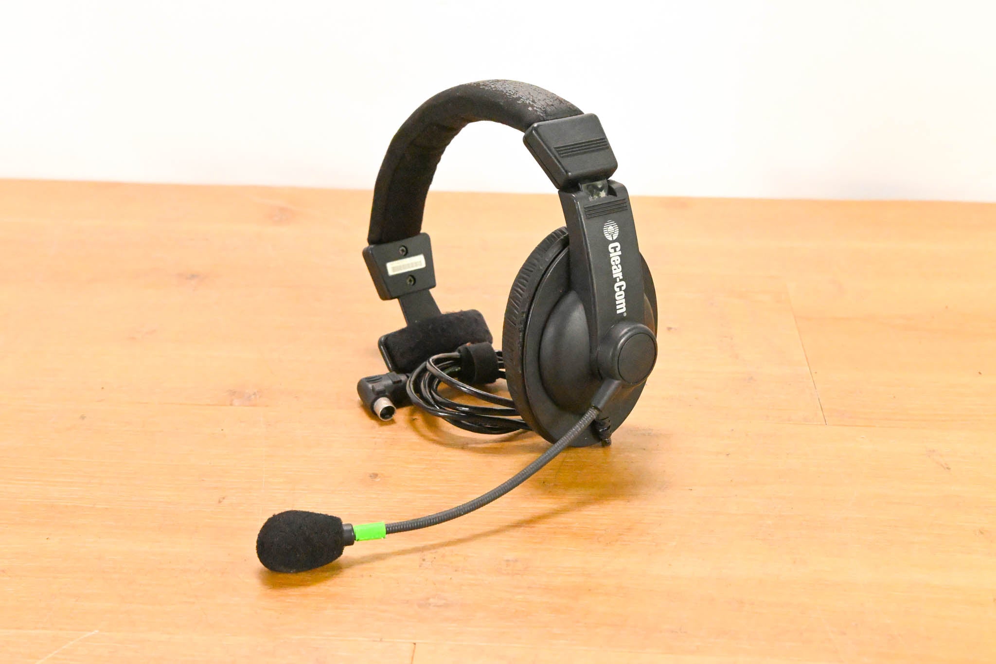 Clear-Com CC-15-MD4 Single-Ear Intercom Headset with Mini DIN Connector