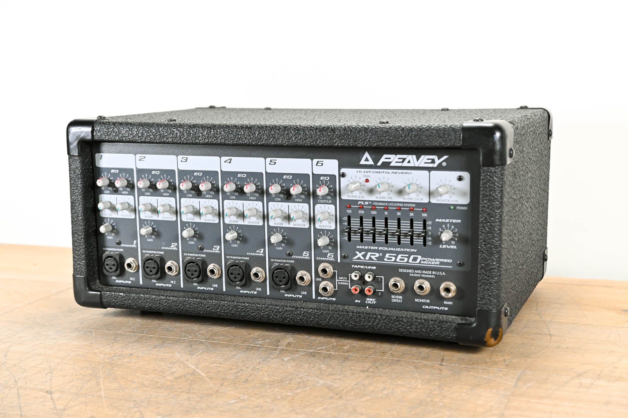 Peavey XR 560 Six-Channel Powered Mixer