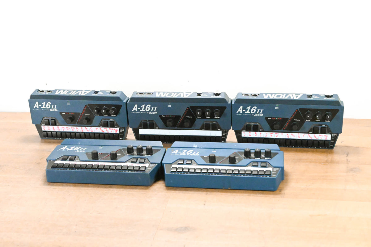 Aviom A-16II Personal Mixer (Pack of 5)