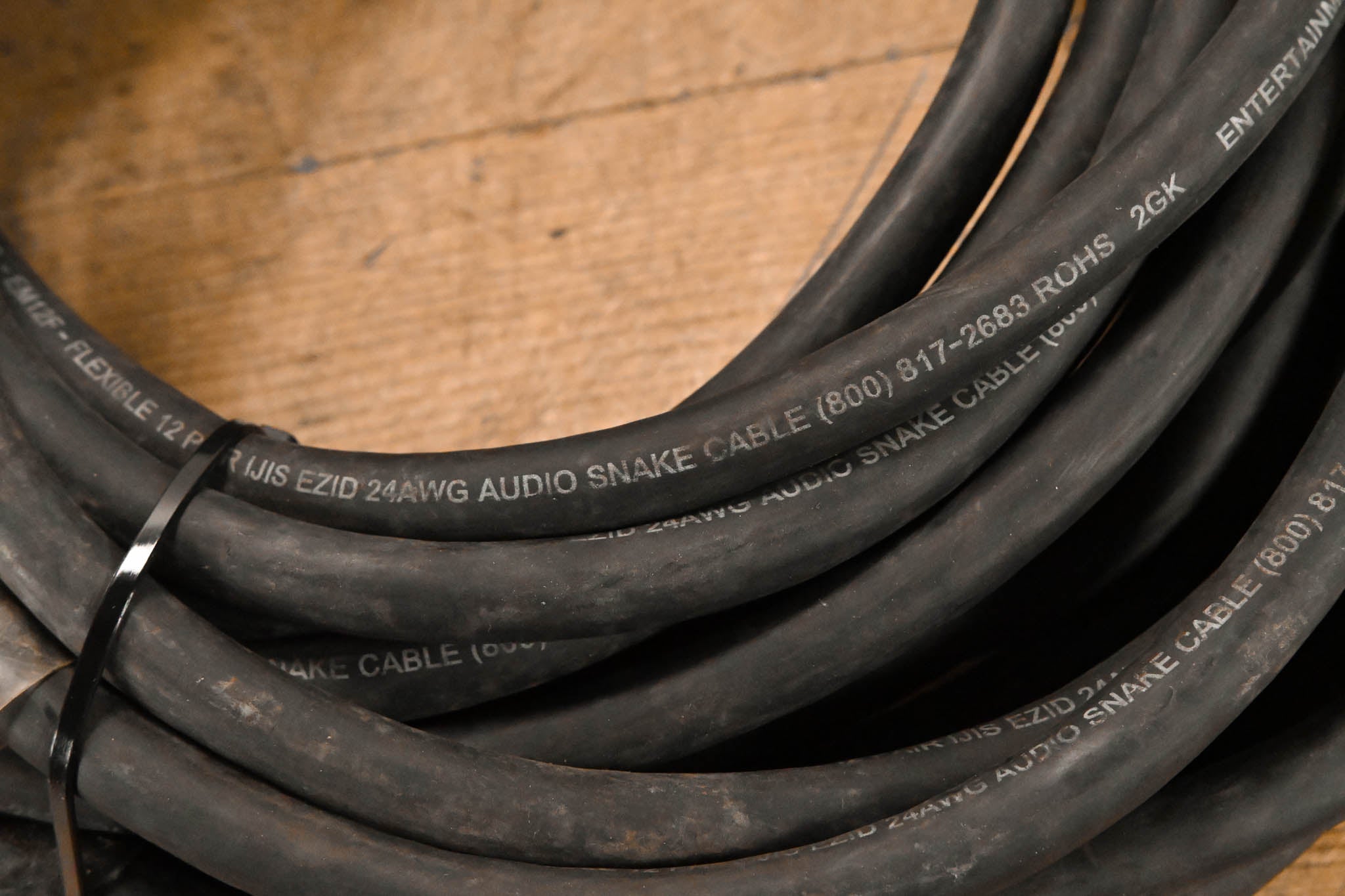 Unbranded DT-12 Female 37-Pin Connector to (12x)XLRM Cable - 50ft