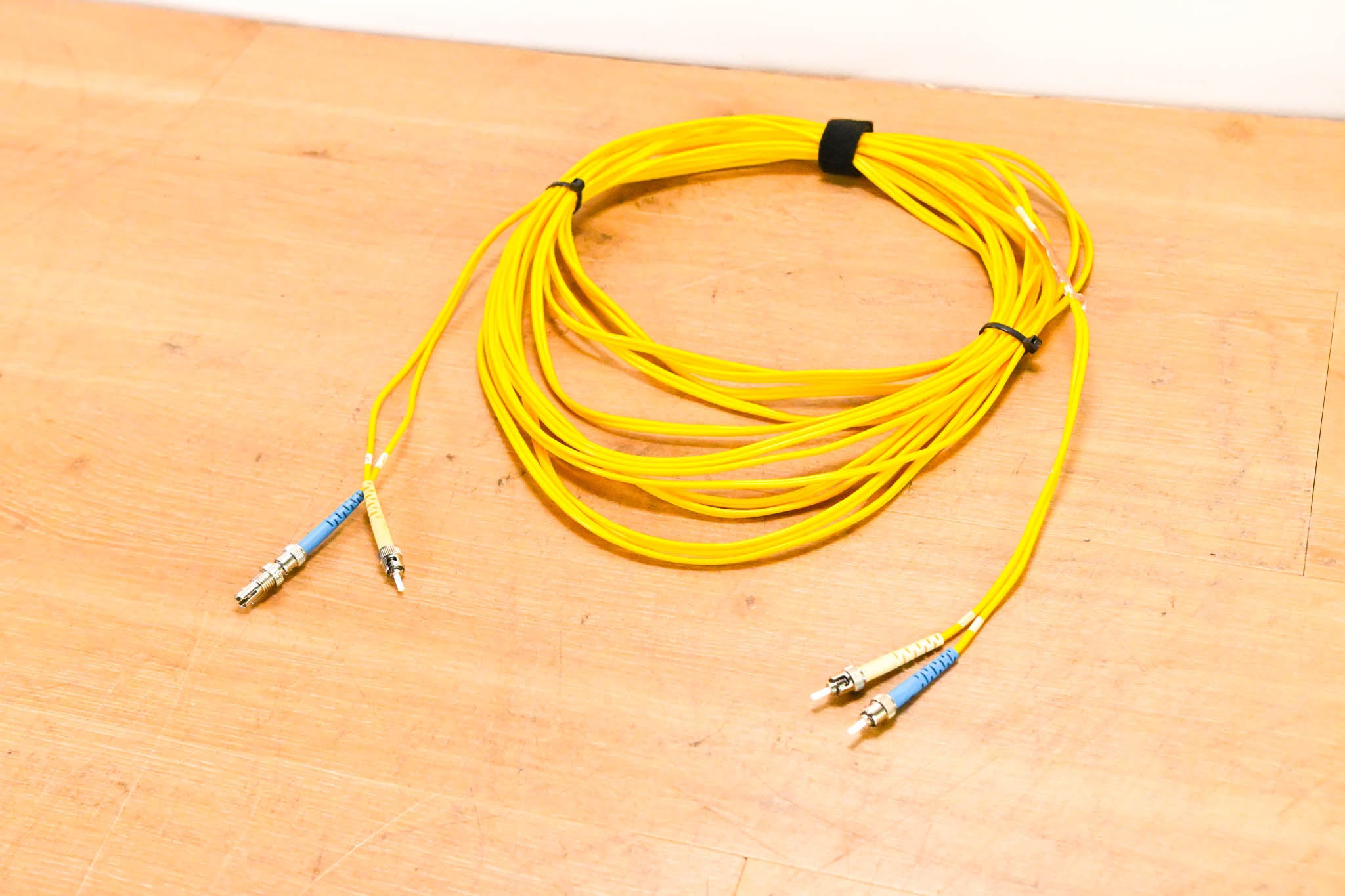 Corning SMF-28 Ultra ST-ST Duplex Single Mode Fiber Cable - 20'