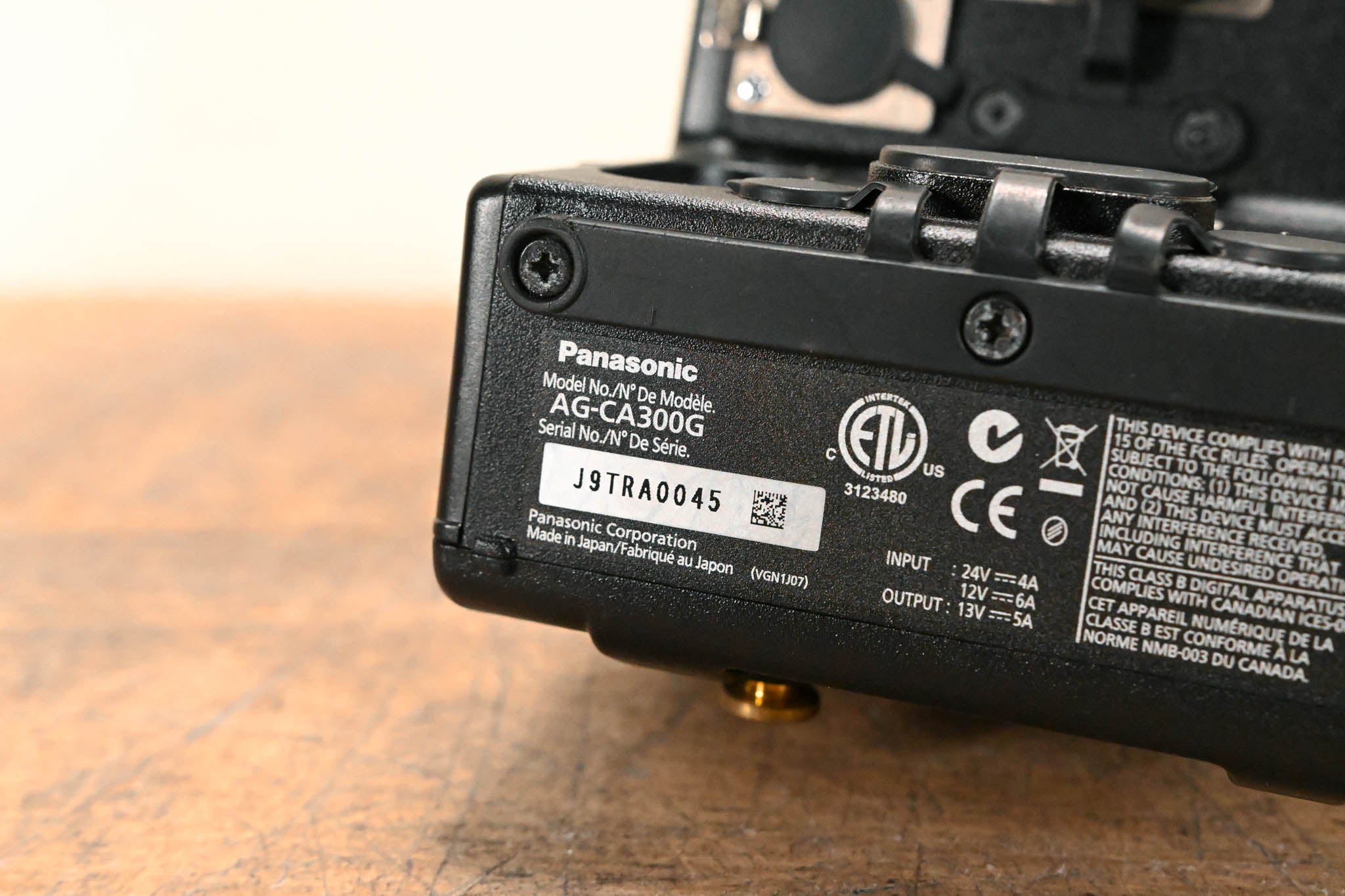 Panasonic AG-CA300G Camera Studio Adapter